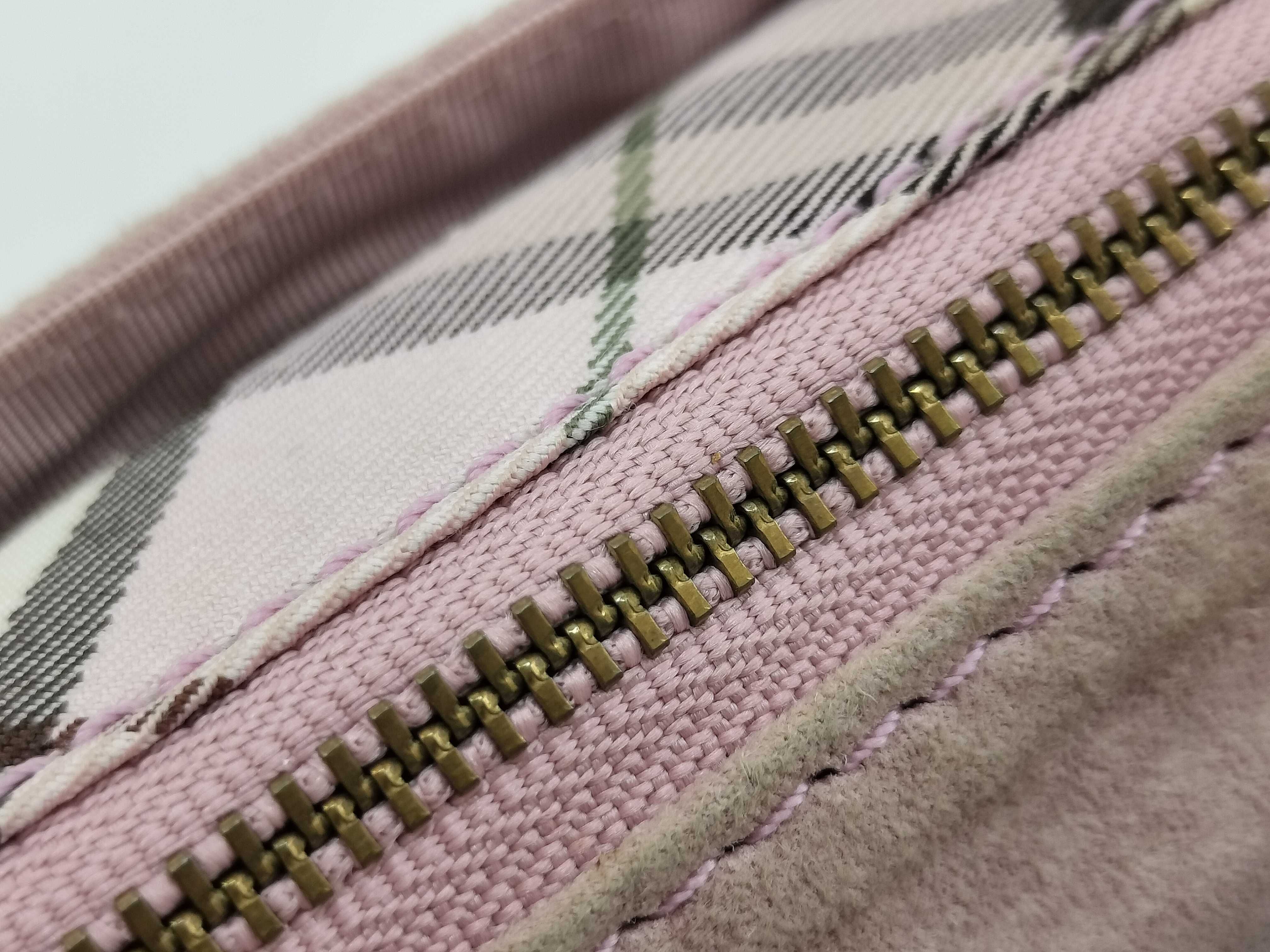 Blue Label Burberry Check Accessory Pouch — view 11