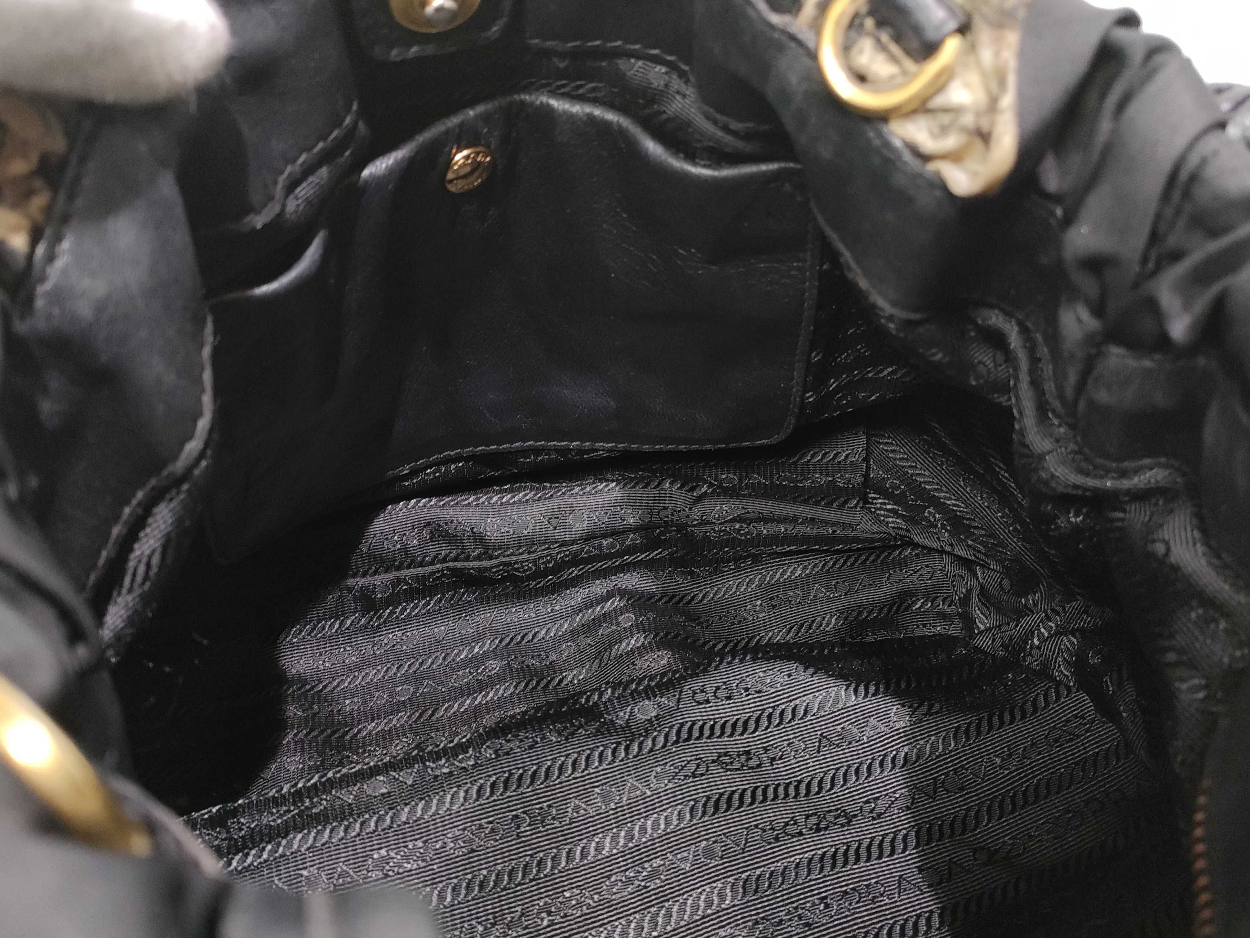 Nylon Tote Black Tote Bag — view 8