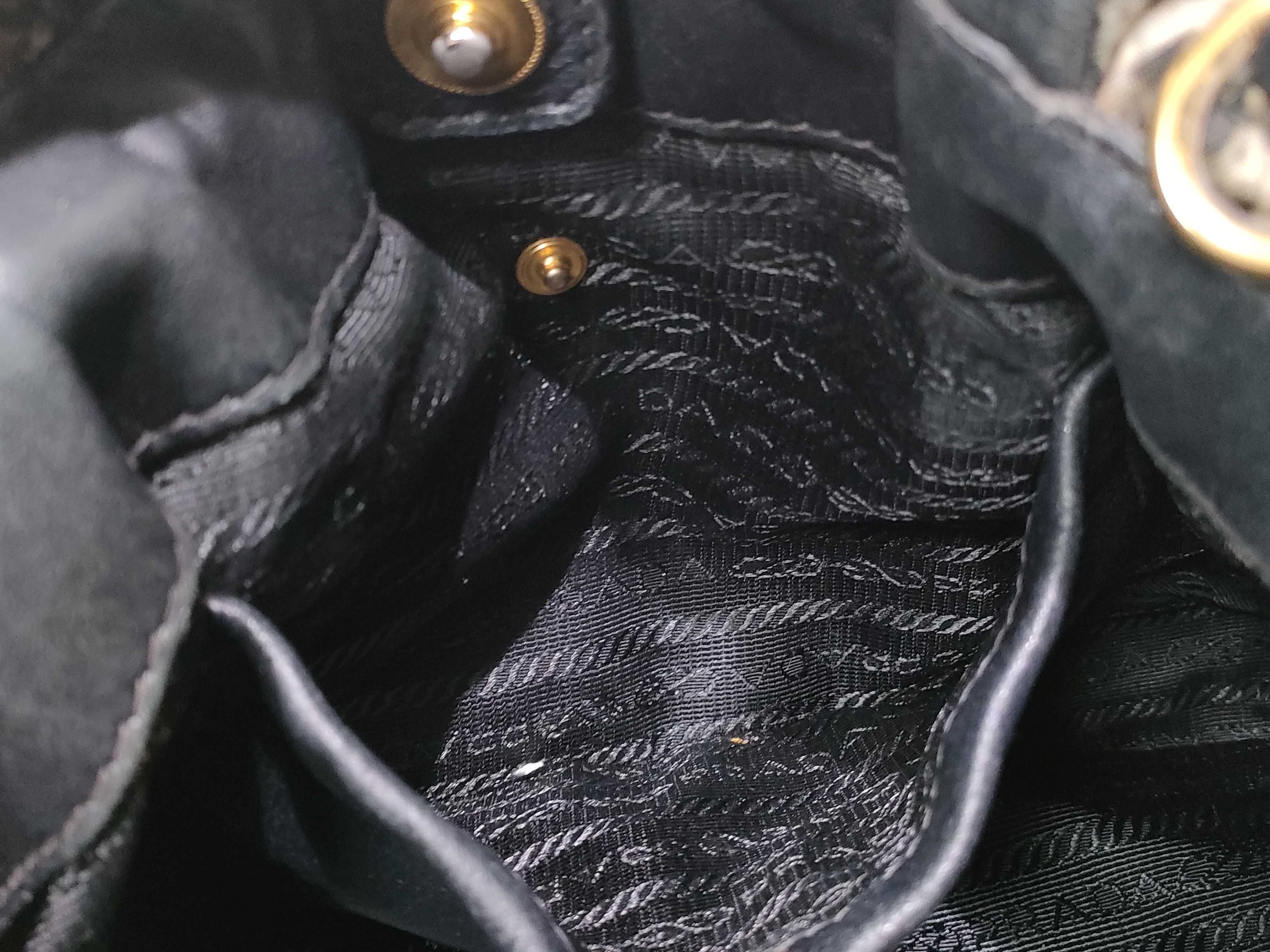 Nylon Tote Black Tote Bag — view 9