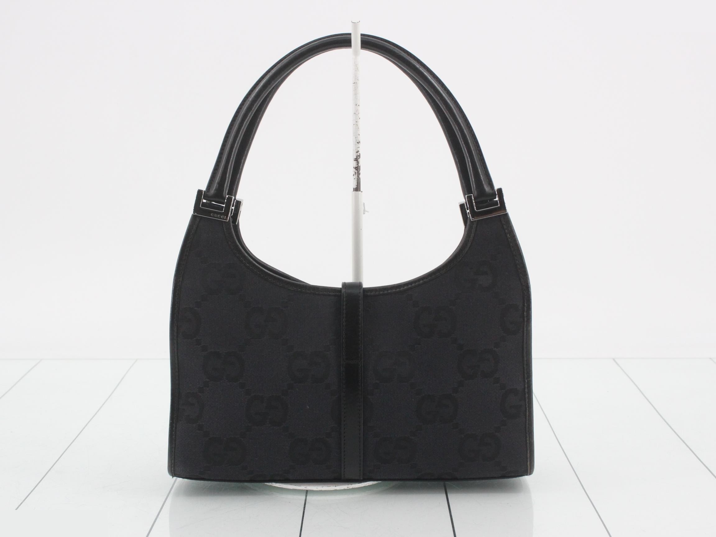 GG Canvas Jackie Shoulder Bag, Noir (Black), 002 1068 — view 2