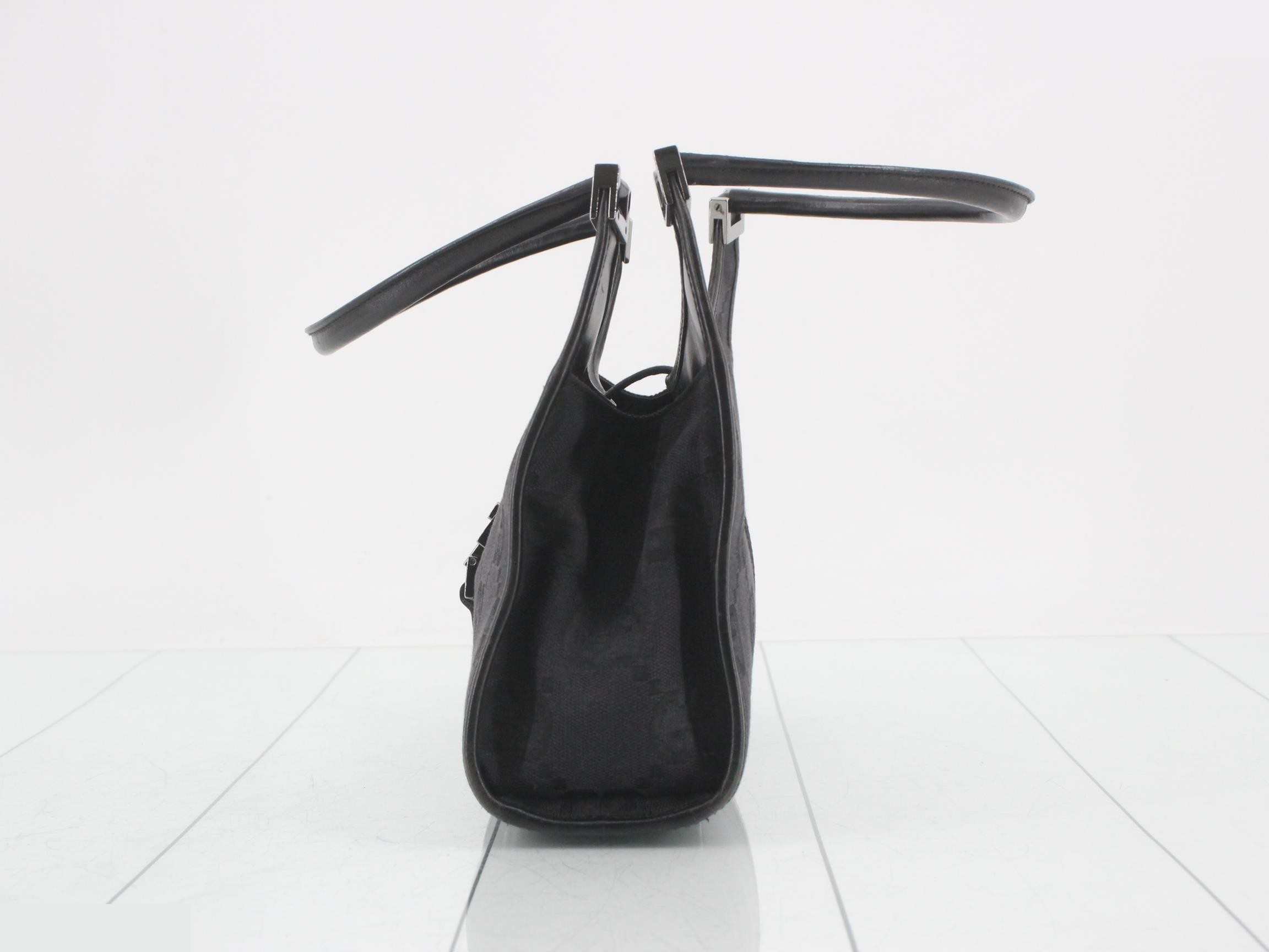 GG Canvas Jackie Shoulder Bag, Noir (Black), 002 1068 — view 3