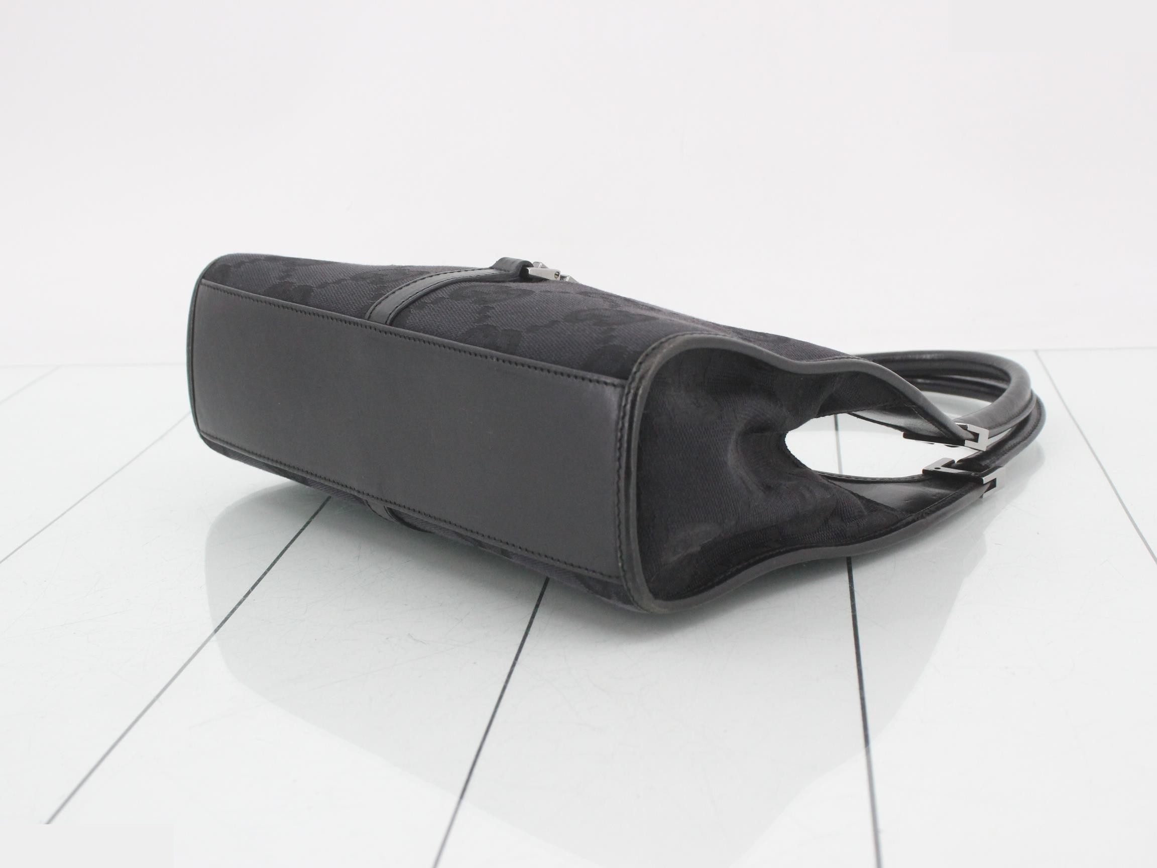 GG Canvas Jackie Shoulder Bag, Noir (Black), 002 1068 — view 6