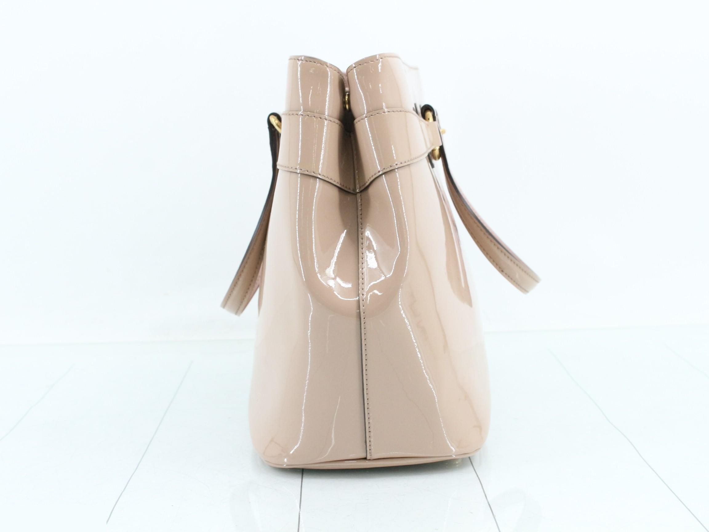 Brightbit Enamel 2-Way Tote Bag (Pink) — view 4