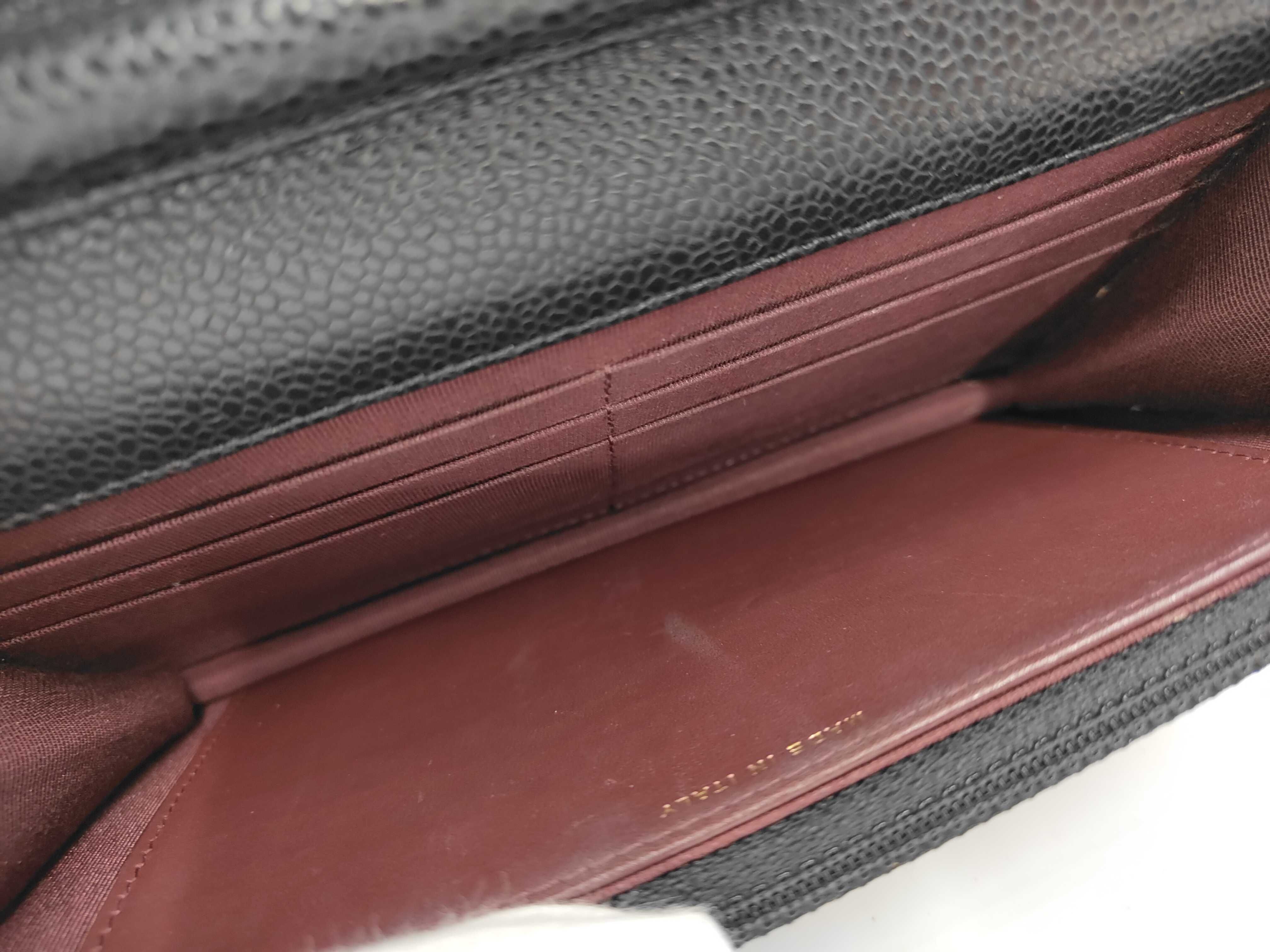 Chain wallet caviar skin shoulder bag — view 10