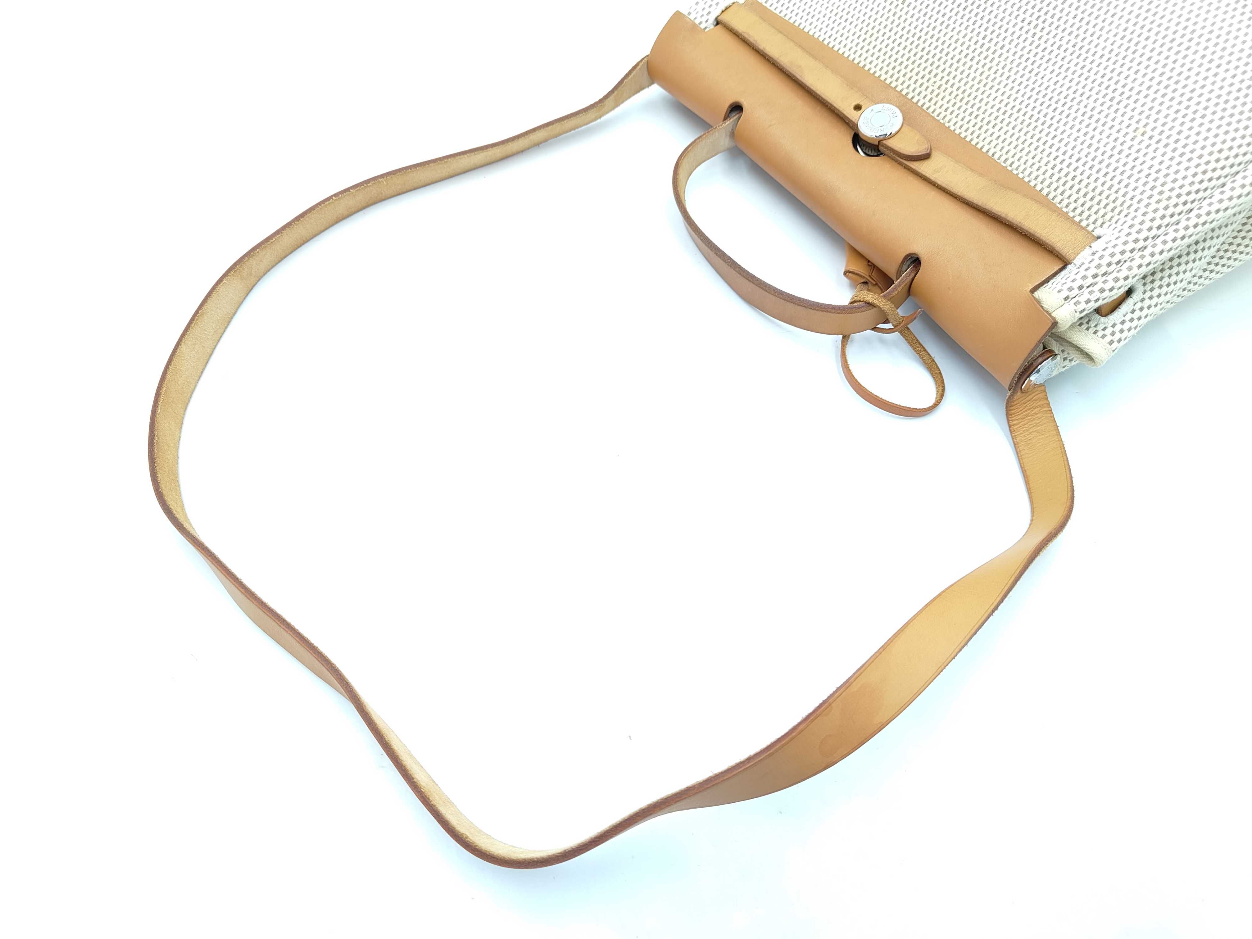 Herbag PM Shoulder Bag with padlock, 2 keys, clochette, box, and dust bag. — view 3