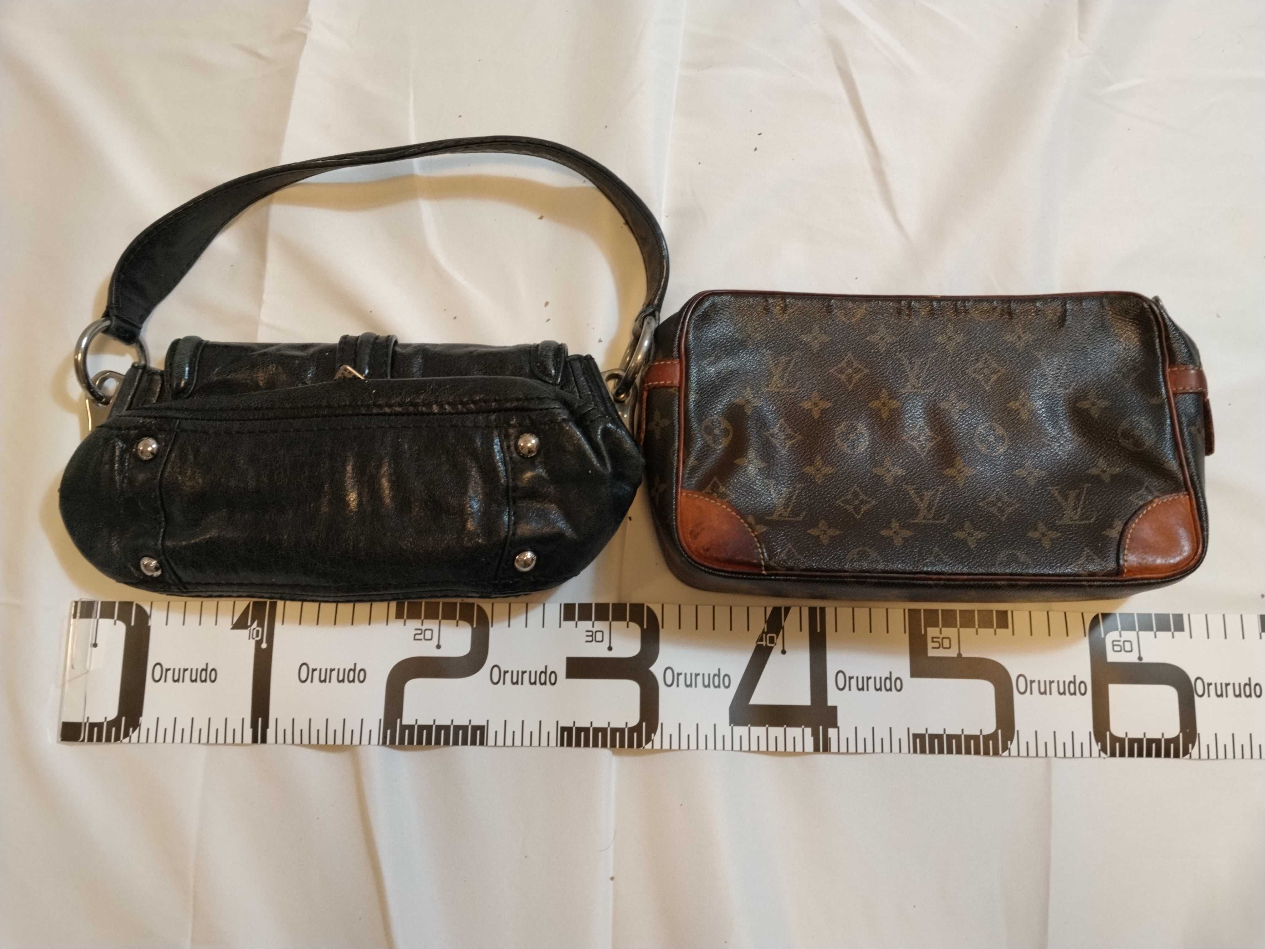 clutch bag, Prada leather clutch bag — view 2
