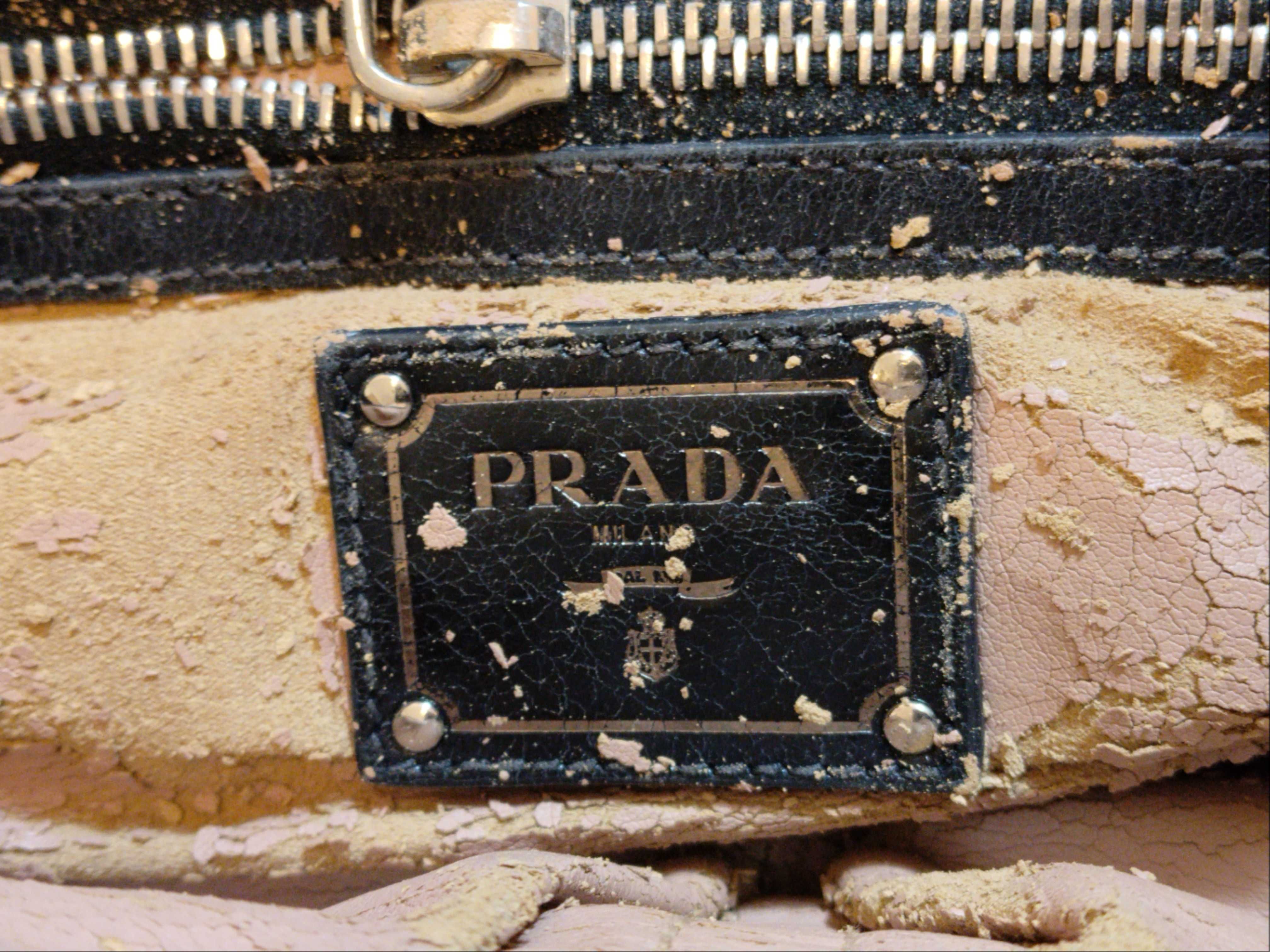 clutch bag, Prada leather clutch bag — view 4