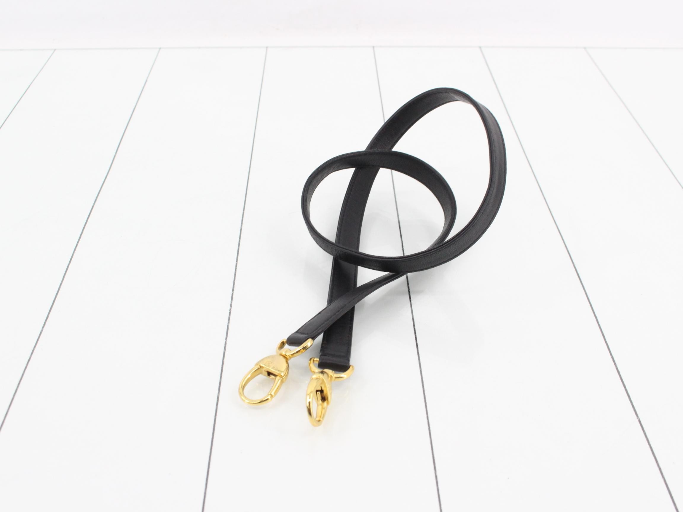 Lady Dior Cannage 2-Way Black Leather Shoulder Handbag — view 7