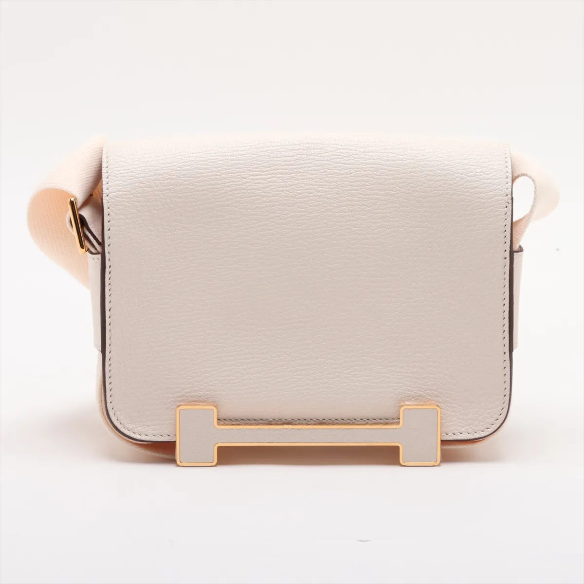 [Individually packaged] Hermes Geta Chevre Nata Gold Hardware B: 2023 — view 2