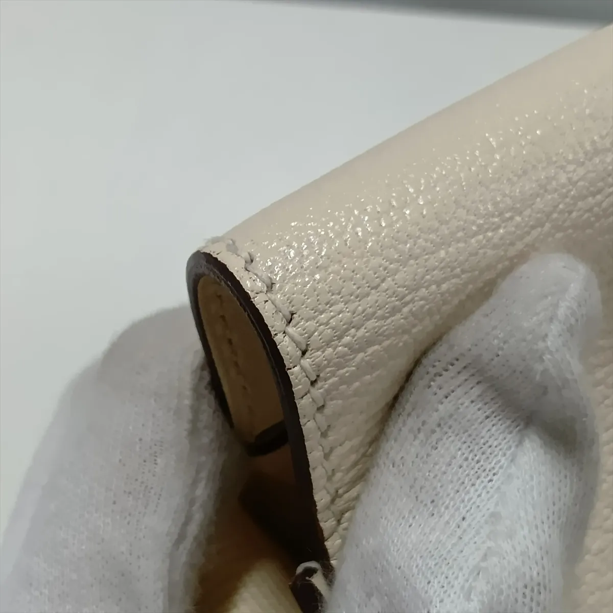 [Individually packaged] Hermes Geta Chevre Nata Gold Hardware B: 2023 — view 11