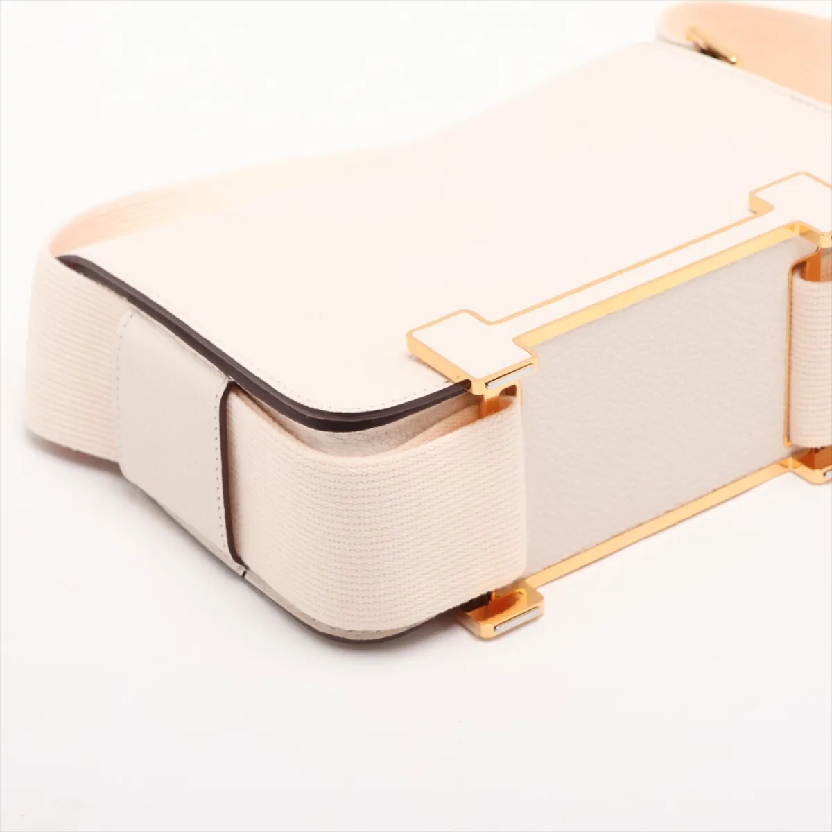 [Individually packaged] Hermes Geta Chevre Nata Gold Hardware B: 2023 — view 4