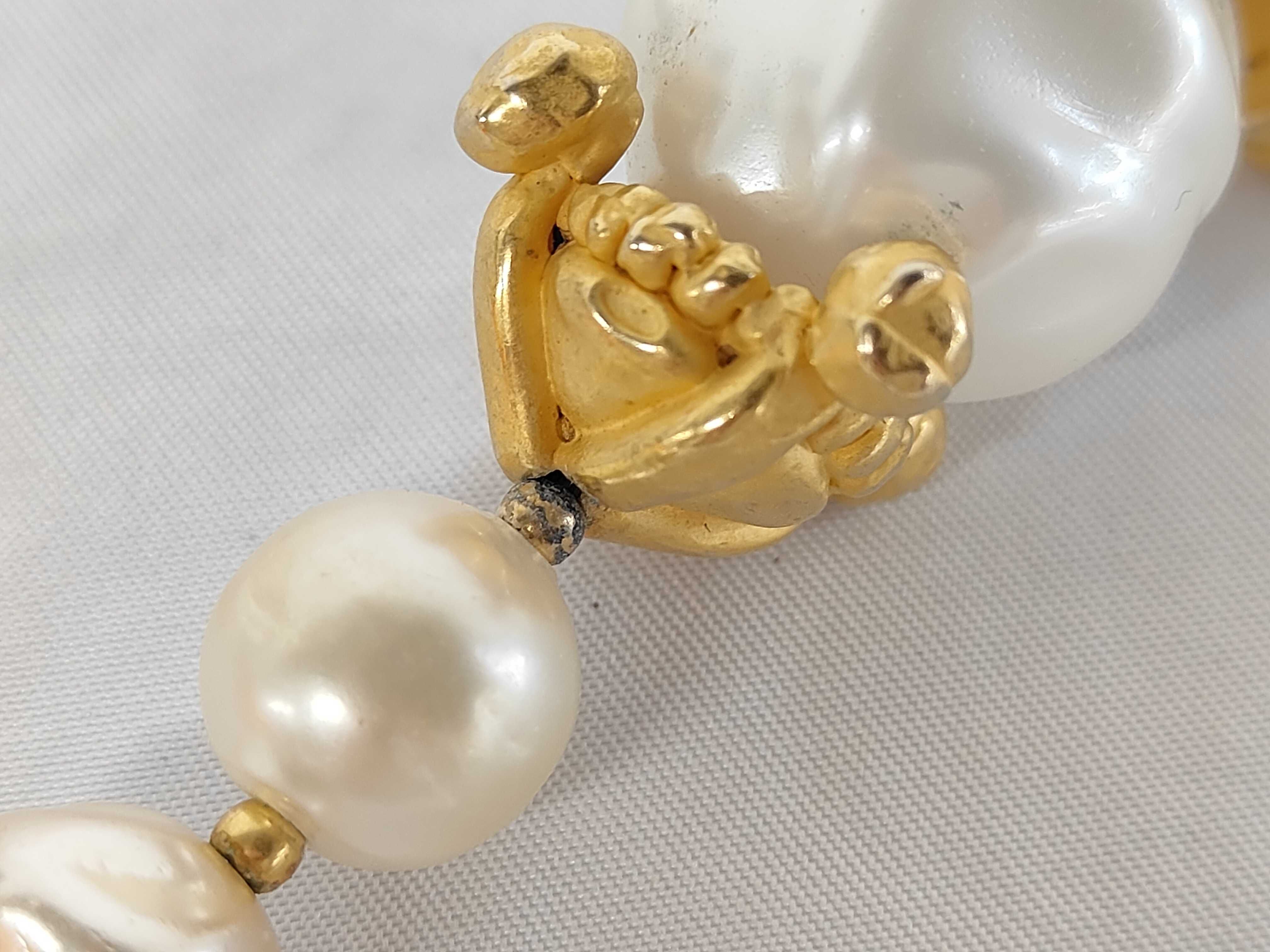 Runway Faux Pearl Long Necklace — view 5