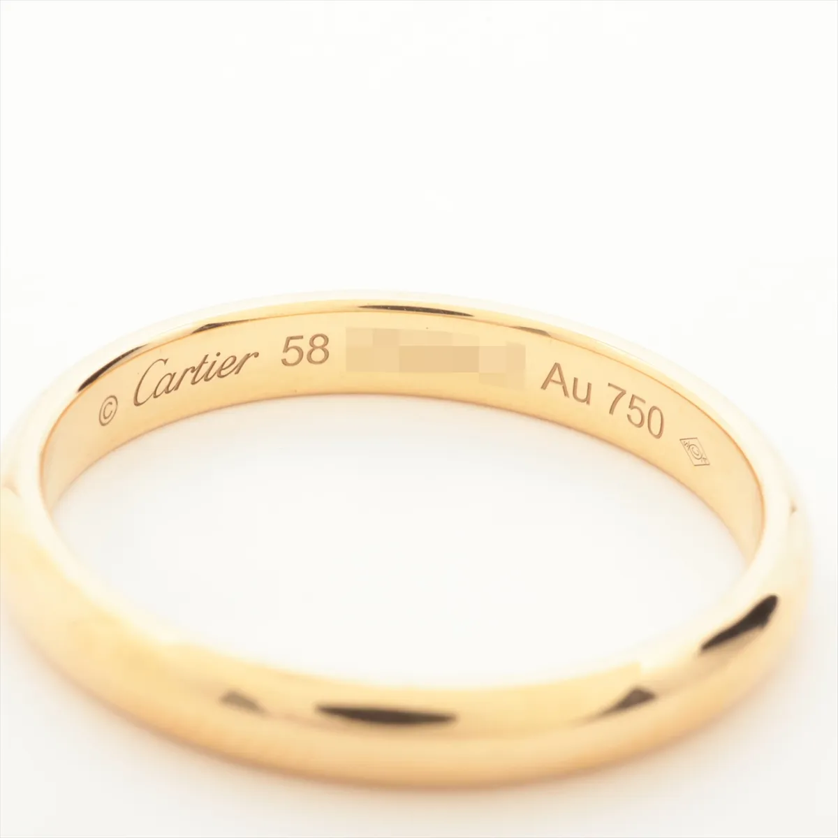 Wedding Ring 750 (Yellow Gold) 3.7g Size 58 216CLZ — view 3