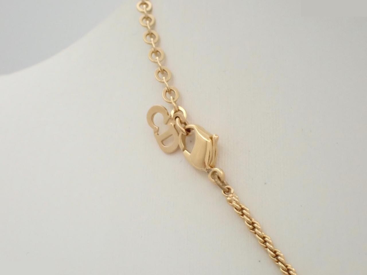 Gold necklace, chain approximately 44cm — view 2