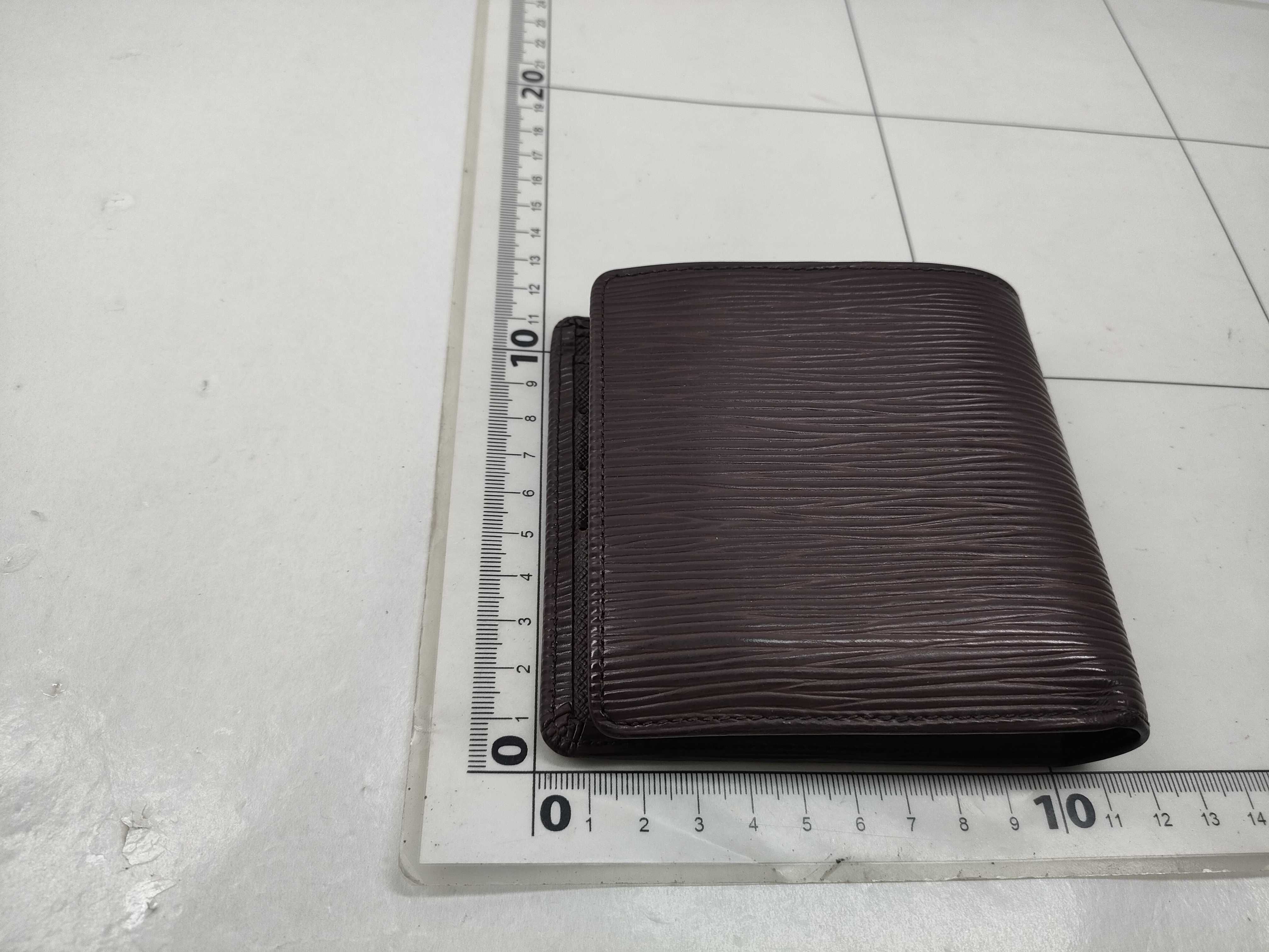 Epi Portefeuille Cartes Credit Folding Wallet Leather Epi M6354D SP1005 — view 2