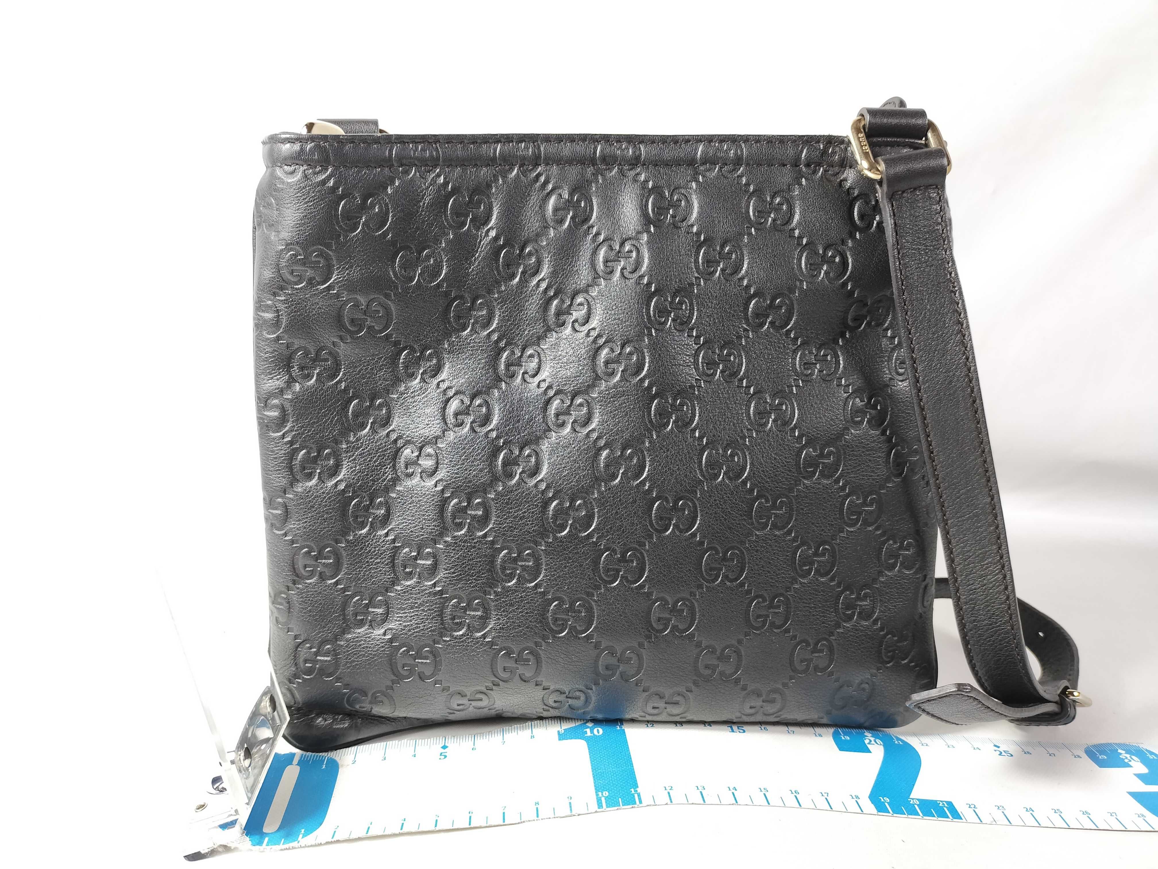 Guccissima Shoulder Bag 201538 Brown Leather Shoulder Bag — view 2