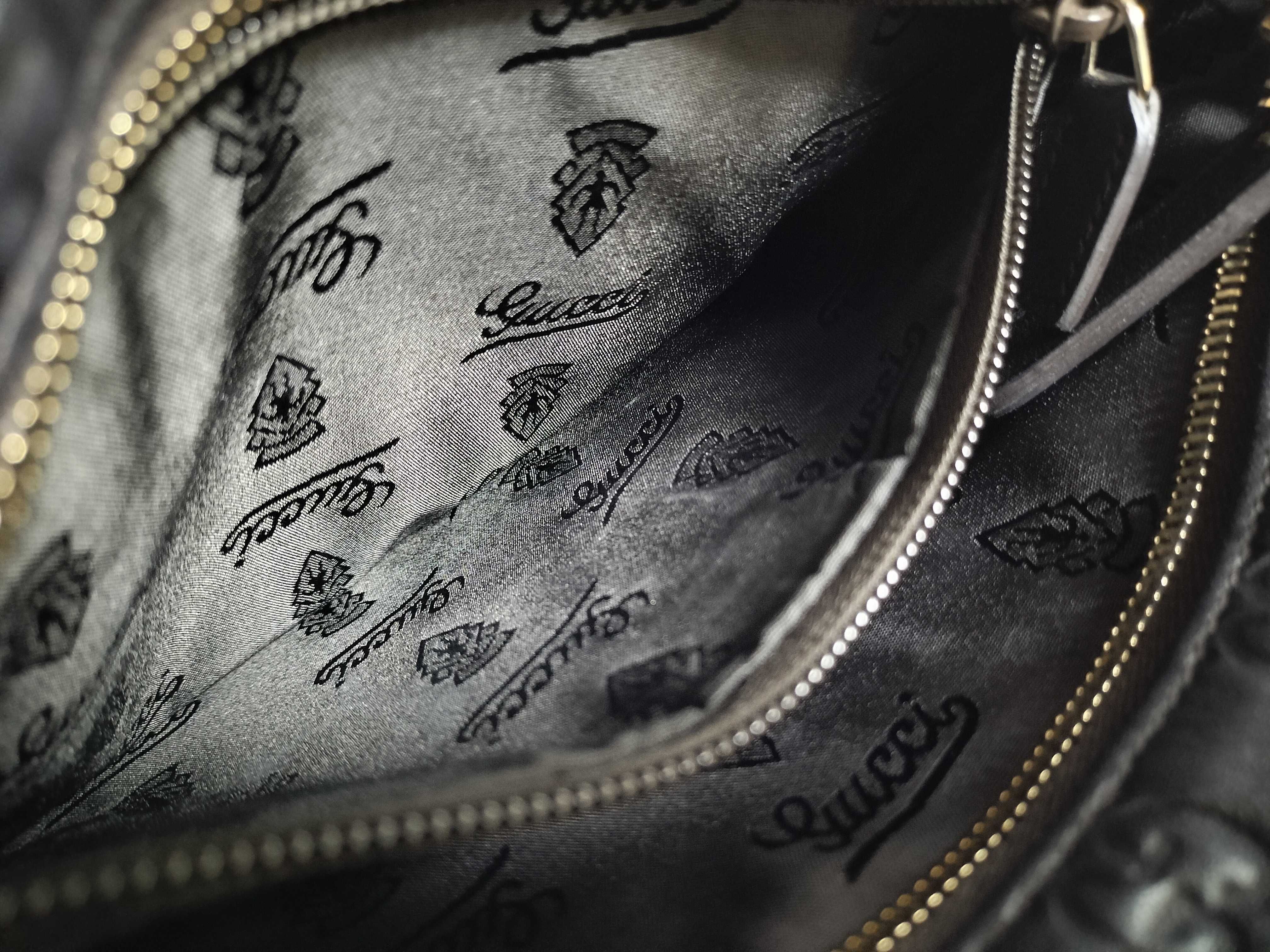 Guccissima Shoulder Bag 201538 Brown Leather Shoulder Bag — view 11