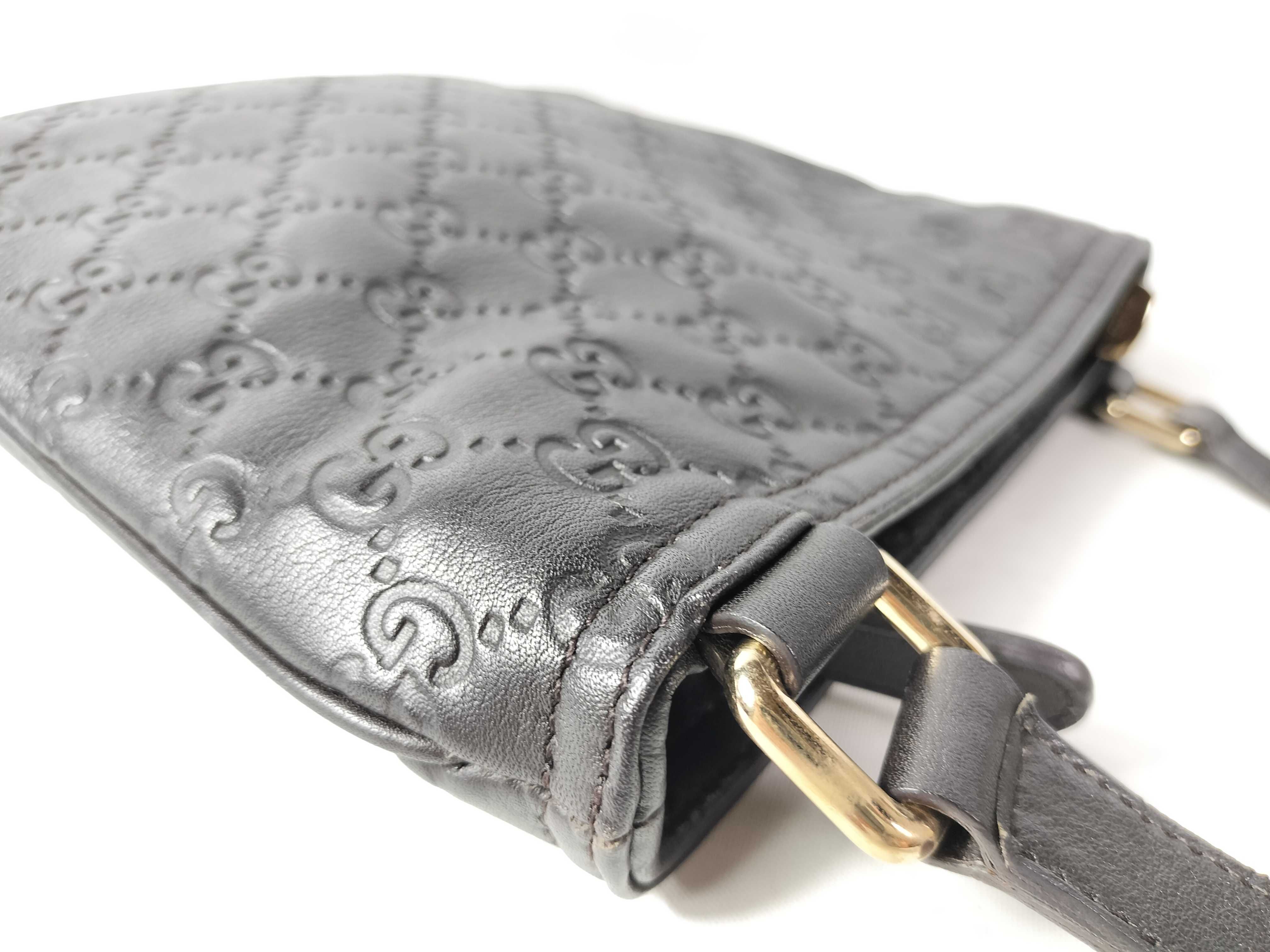 Guccissima Shoulder Bag 201538 Brown Leather Shoulder Bag — view 5