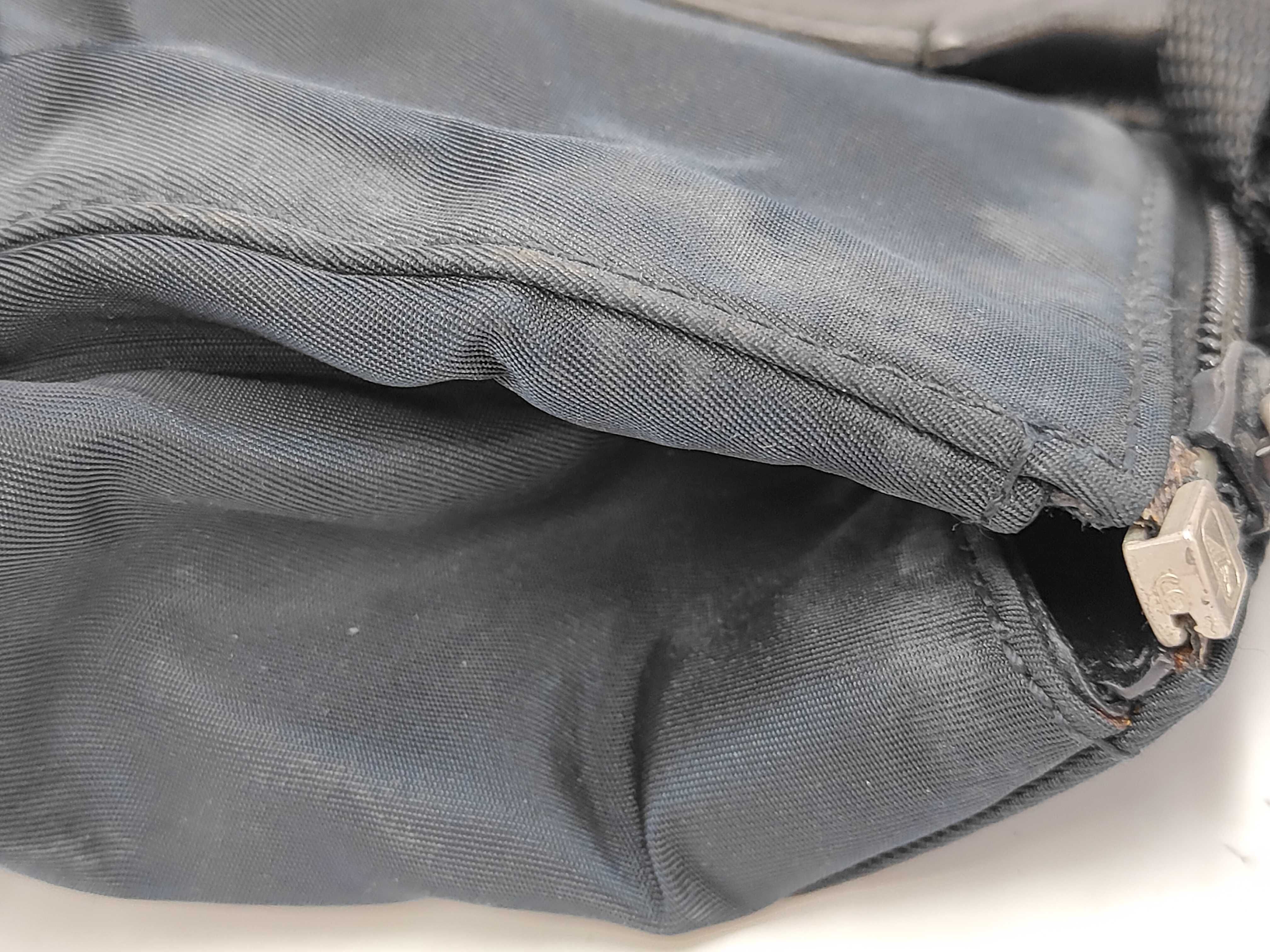 Nylon Triangle Logo Handbag — view 11
