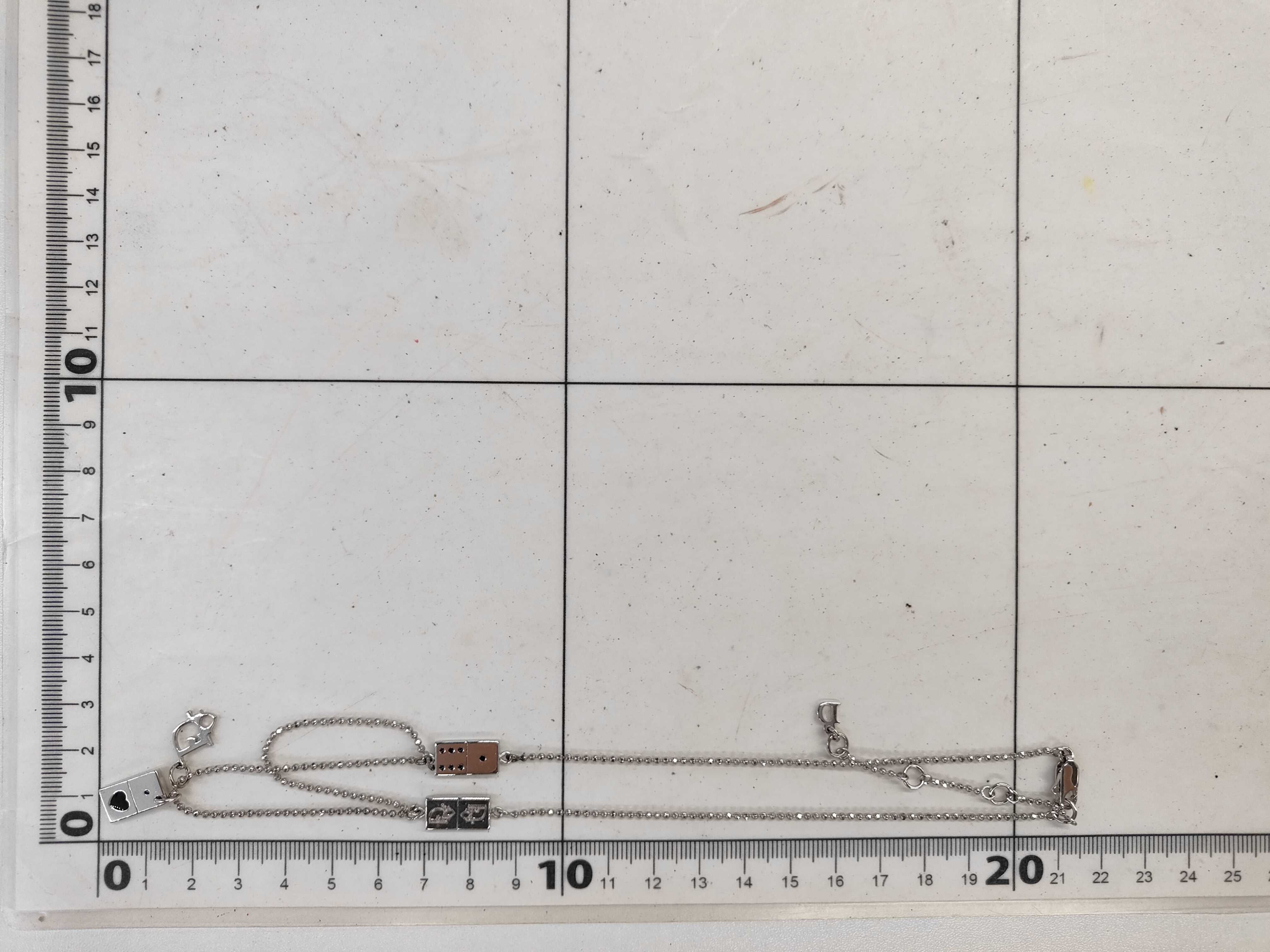 Dice Silver Necklace — view 5