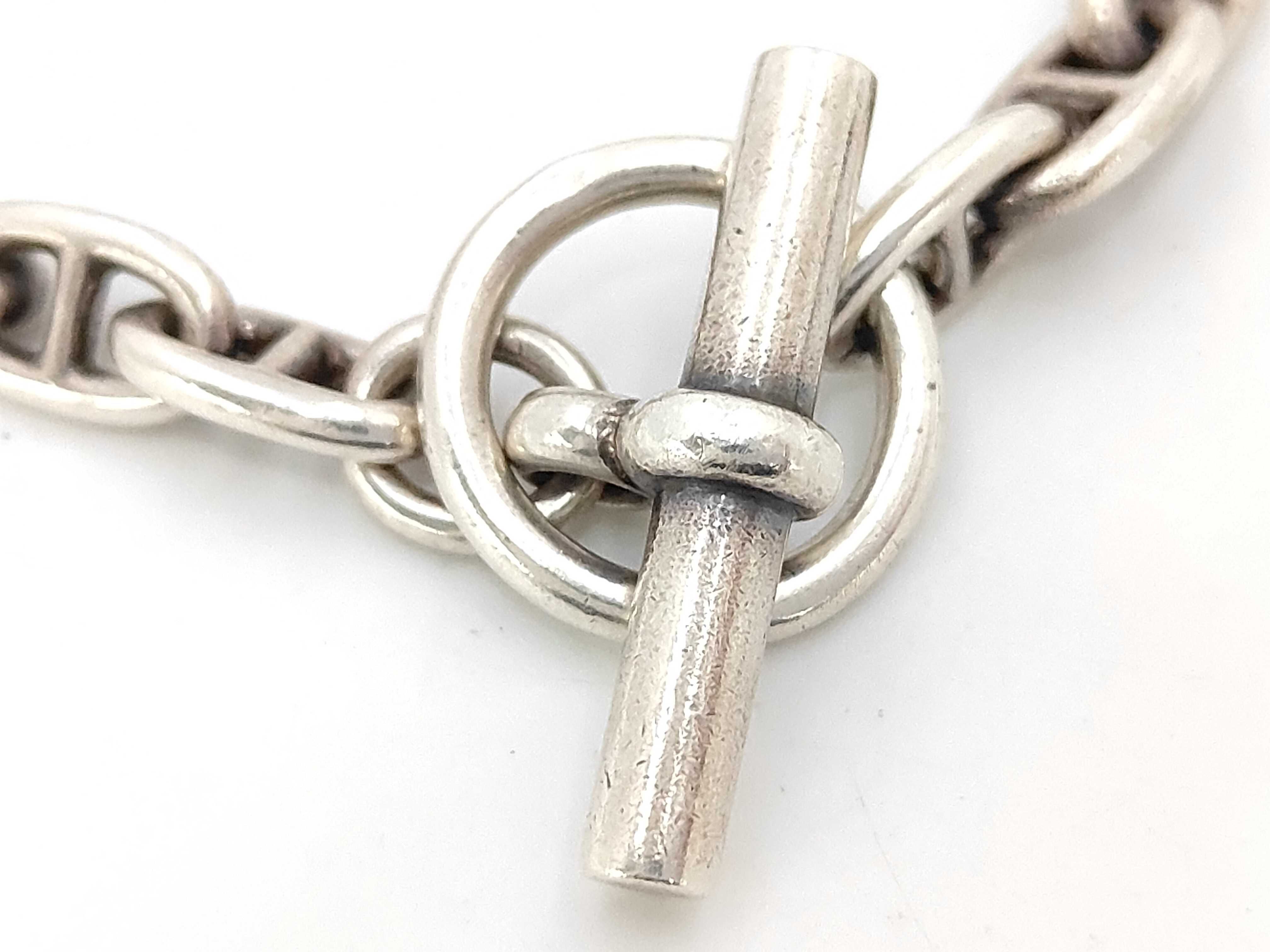 Chaine d'Ancre PM Bracelet/Bangle, 18 links, cursive lettering, SV925, 35.7g — view 4