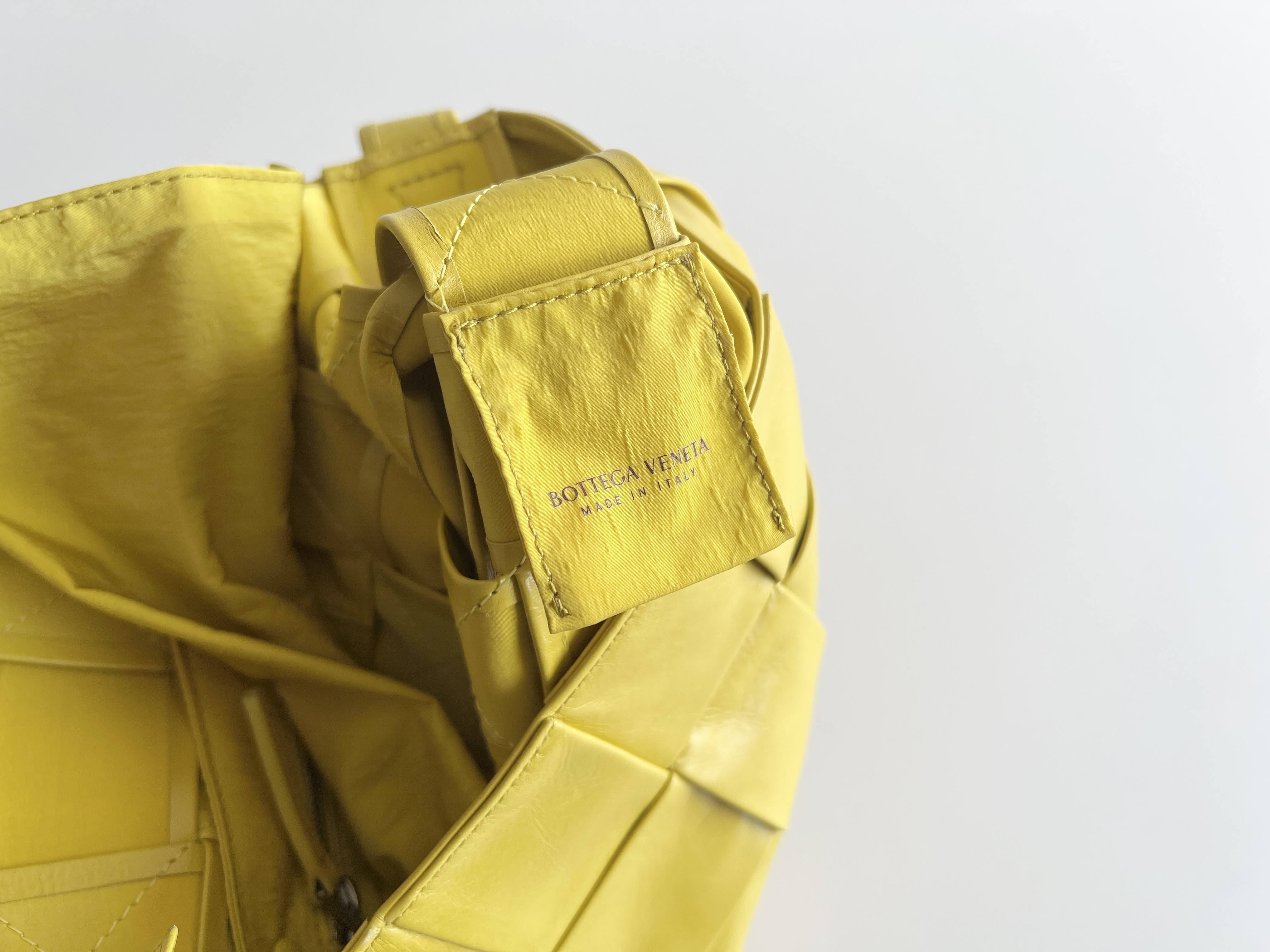 Maxi Cassette Leather Shoulder Bag — view 7