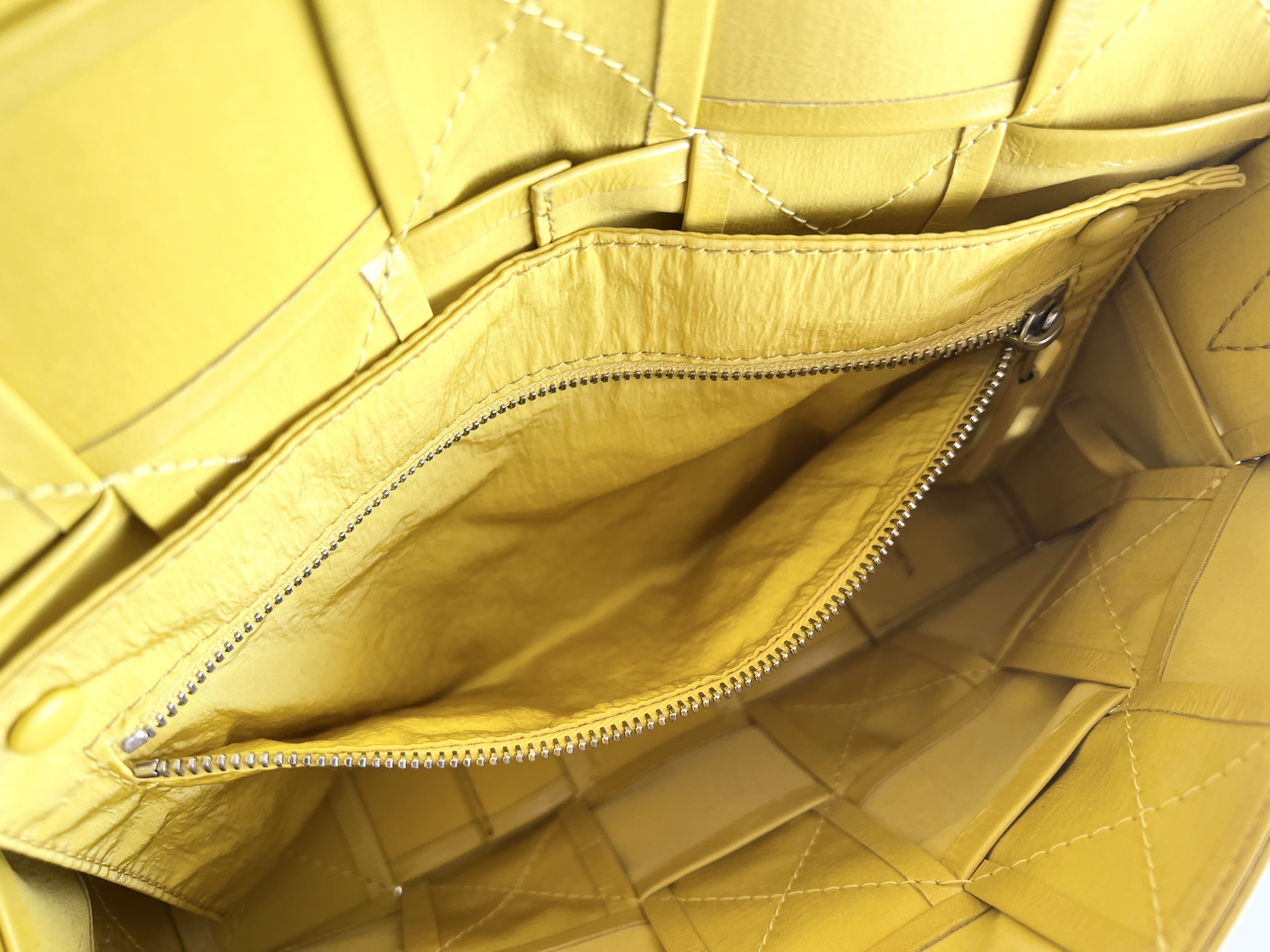Maxi Cassette Leather Shoulder Bag — view 10