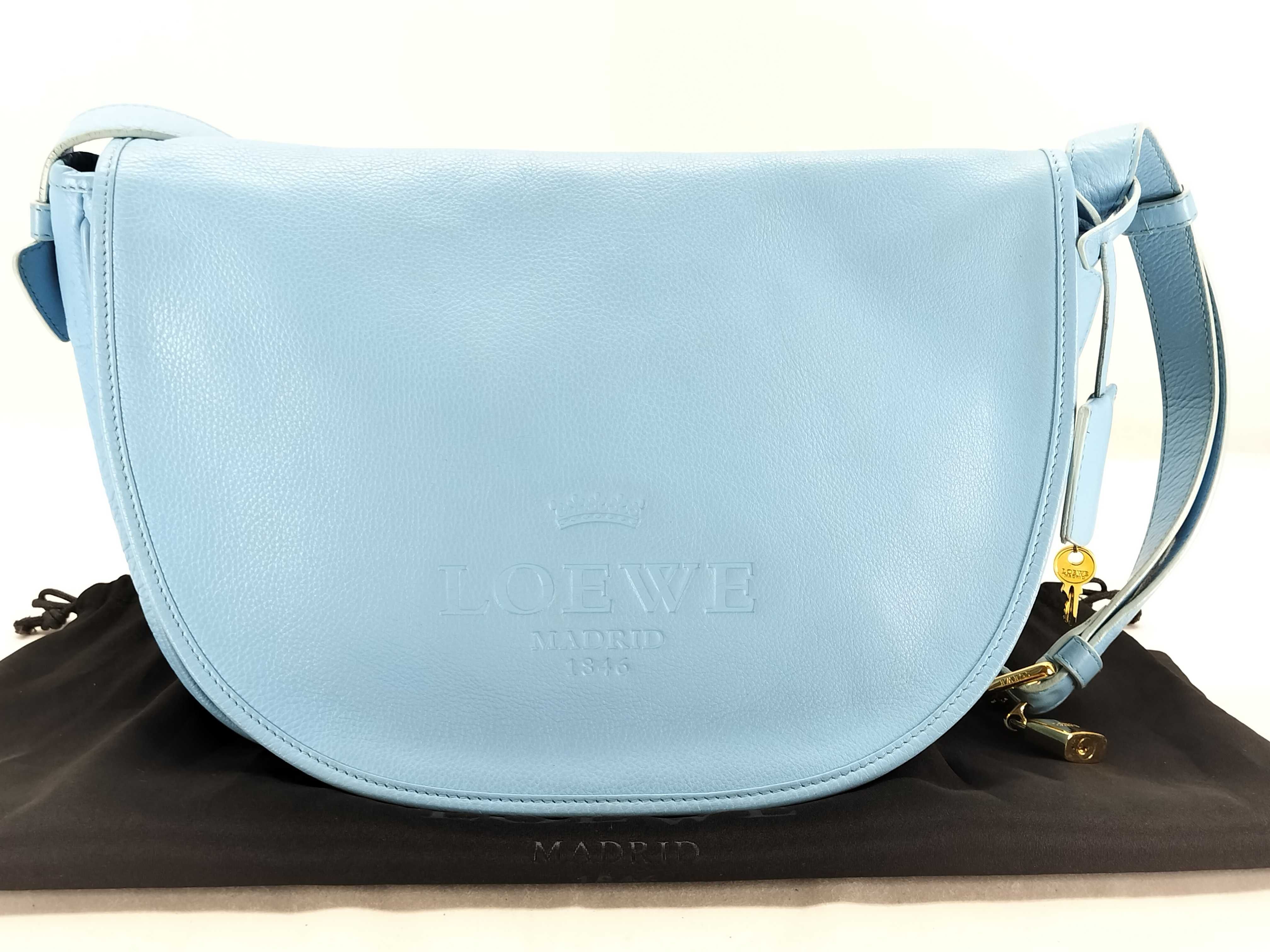 Heritage Shoulder Bag, Blue
