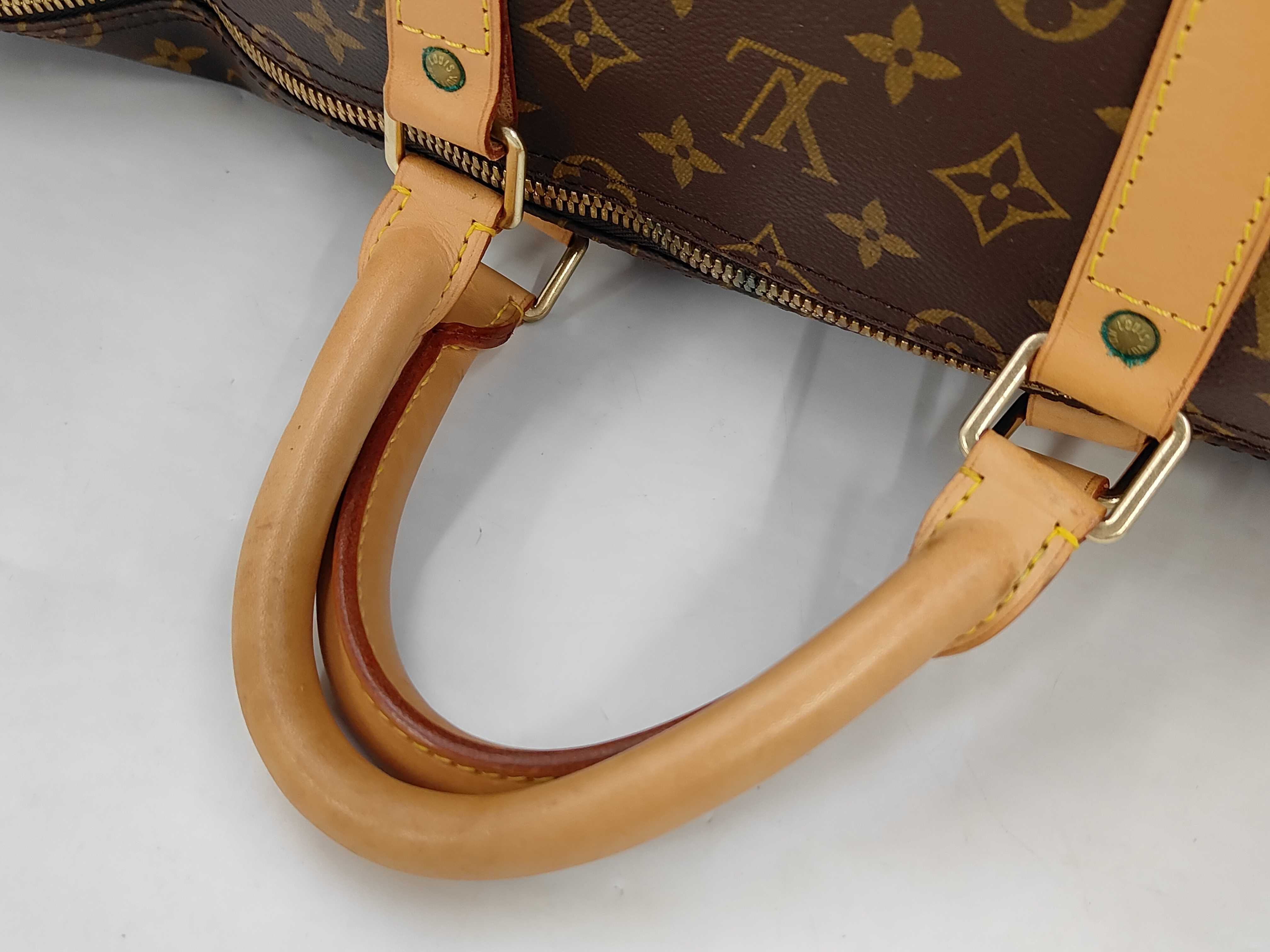 Louis Vuitton Monogram Keepall Bandoulière 55 Boston Bag (with box) — view 6