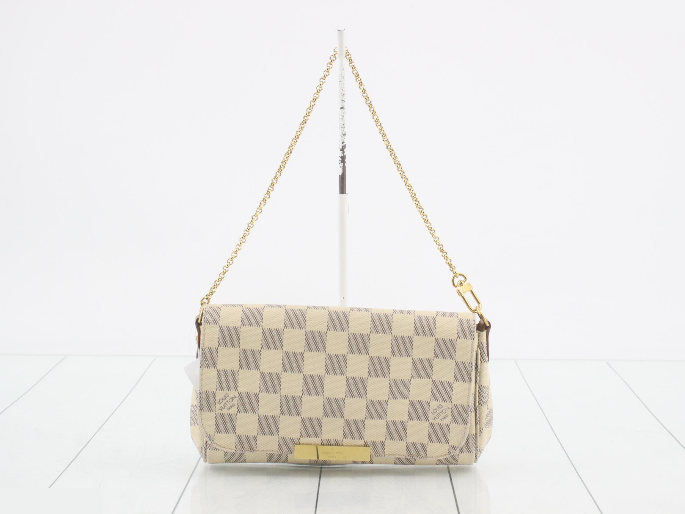 Damier Azur Shoulder Bag