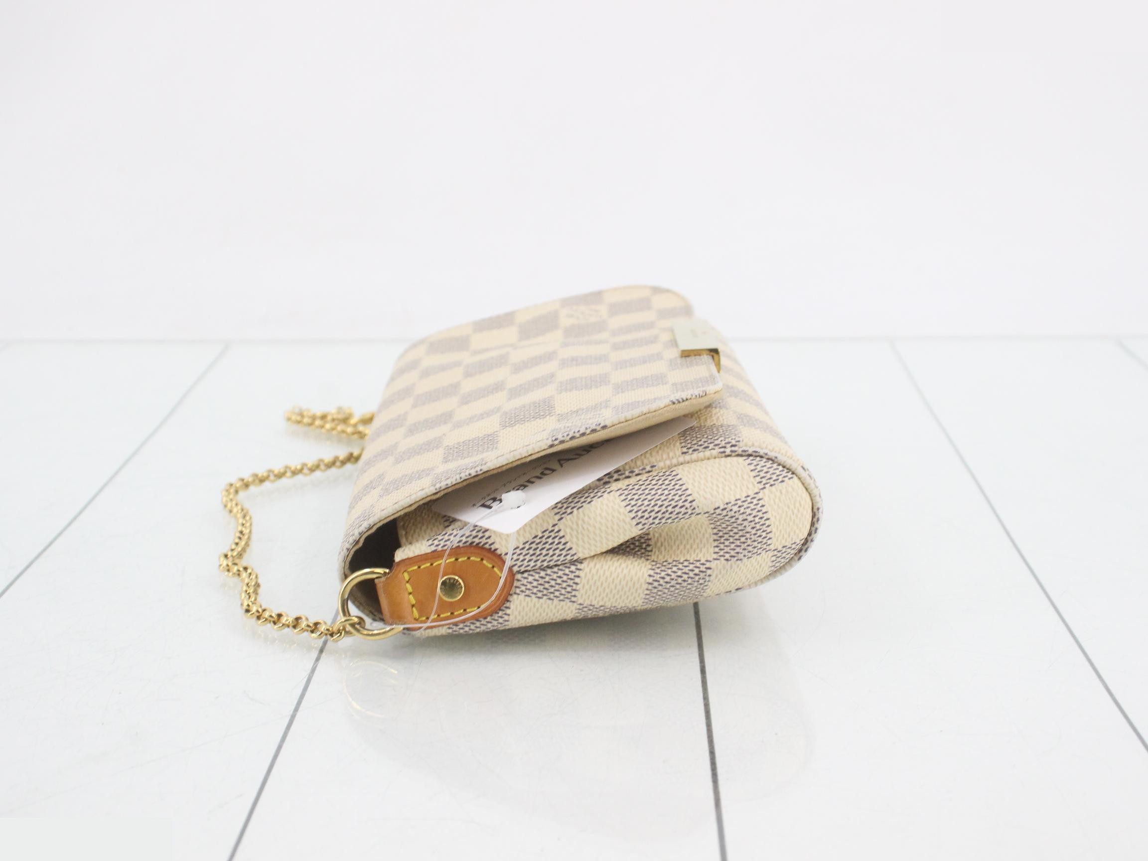 Damier Azur Shoulder Bag — view 4