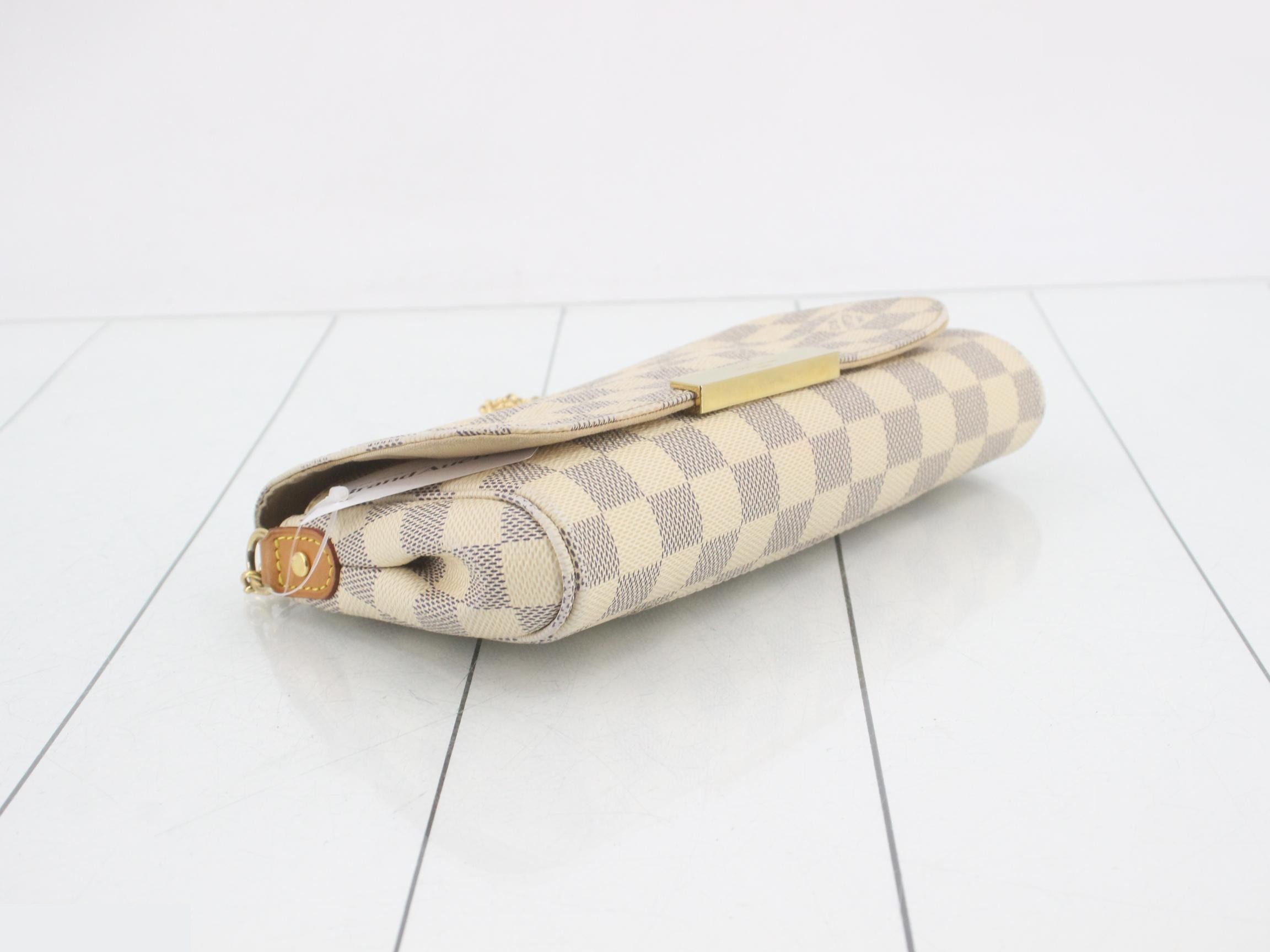 Damier Azur Shoulder Bag — view 5