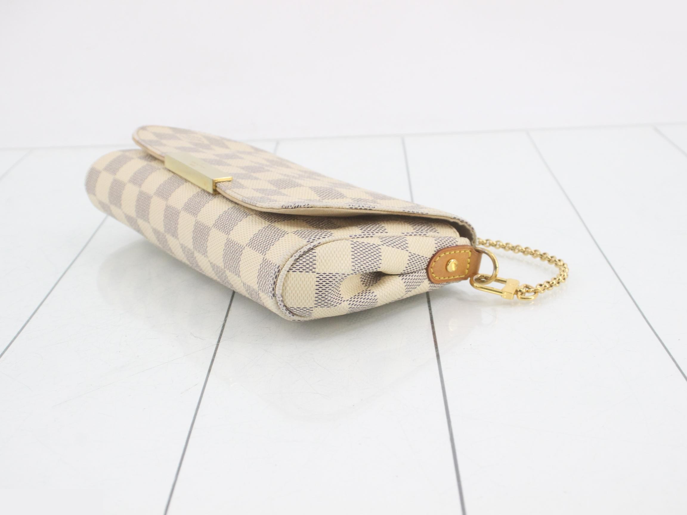 Damier Azur Shoulder Bag — view 6