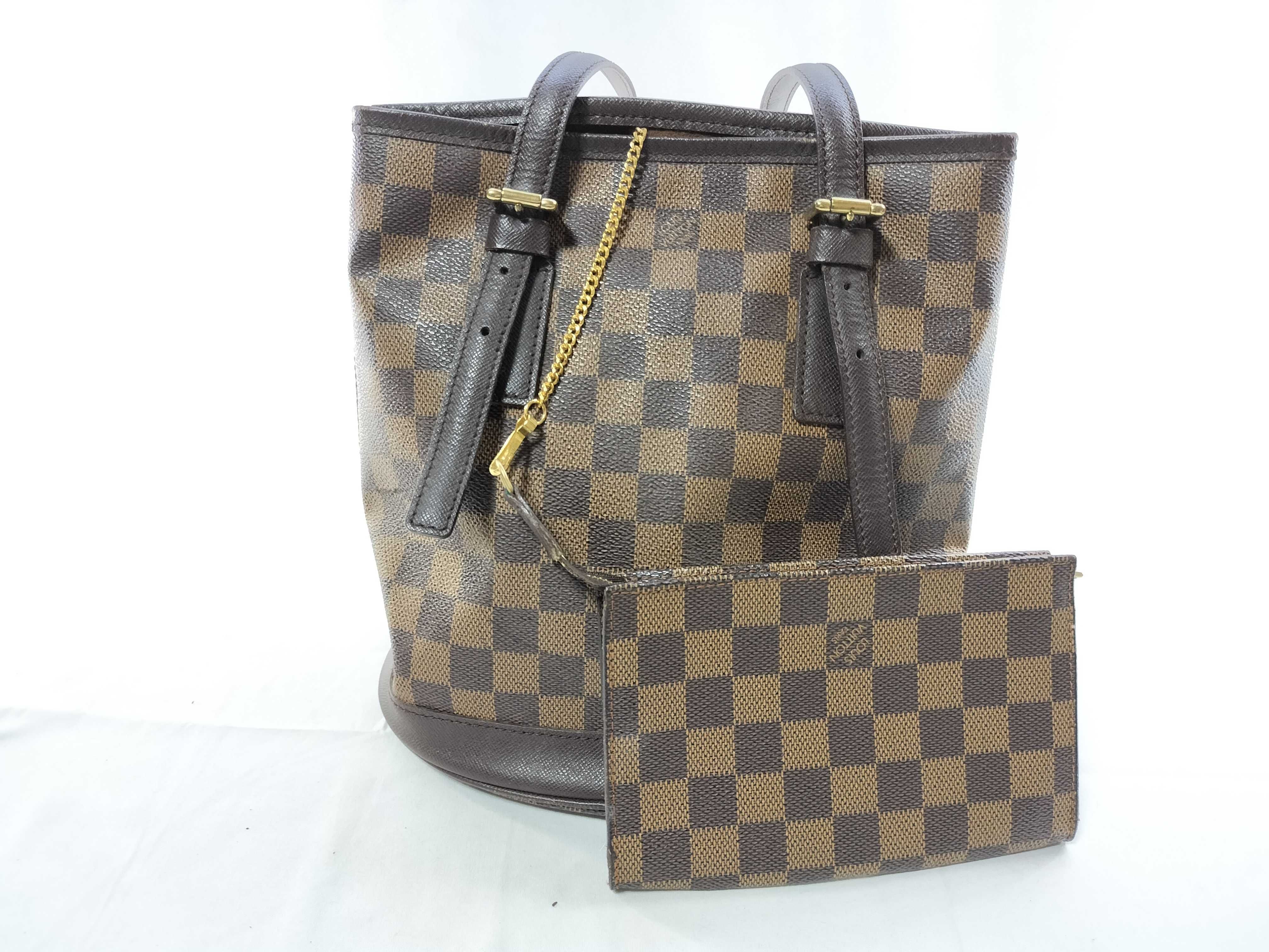 Damier N42240 Mare Tote Bag with Pouch