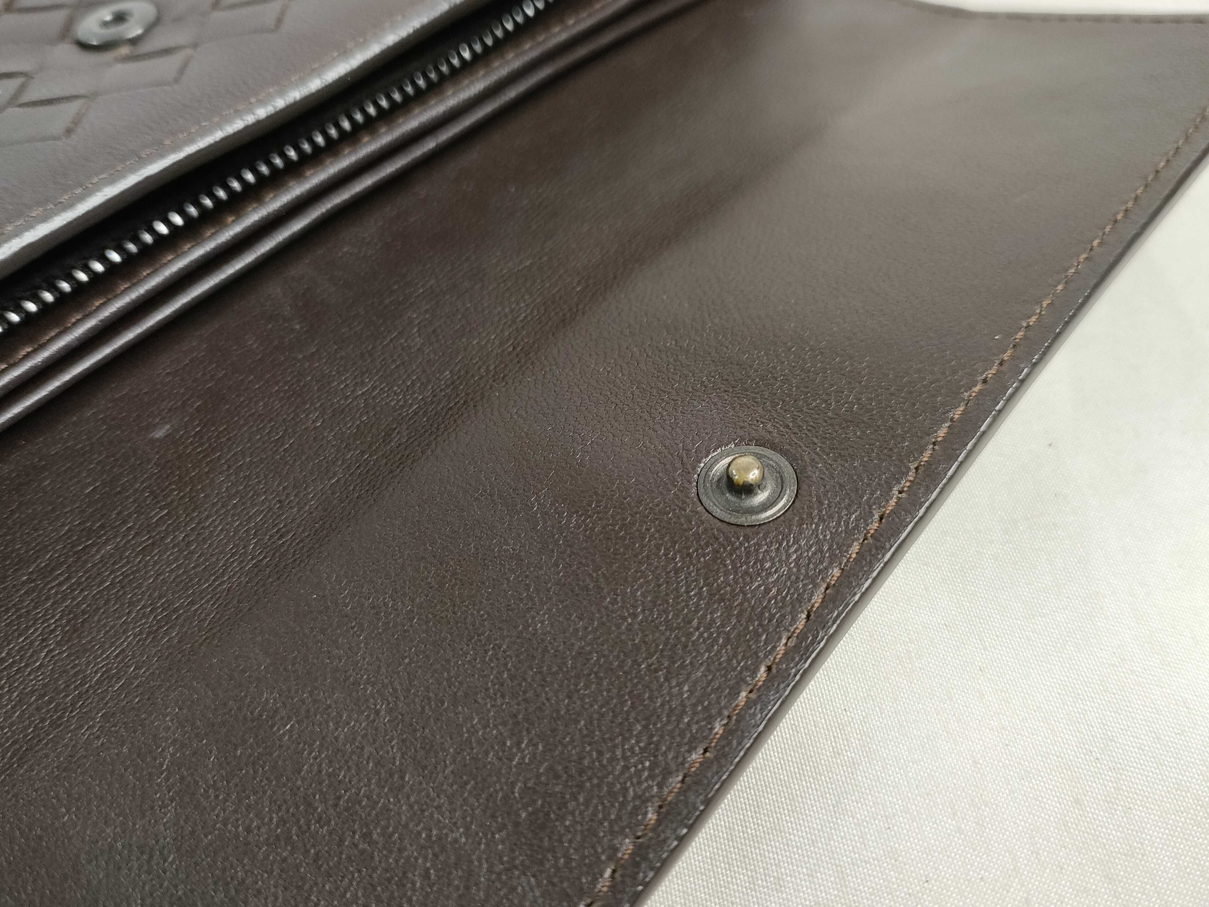 Intrecciato Long Wallet with Butterfly Print — view 13