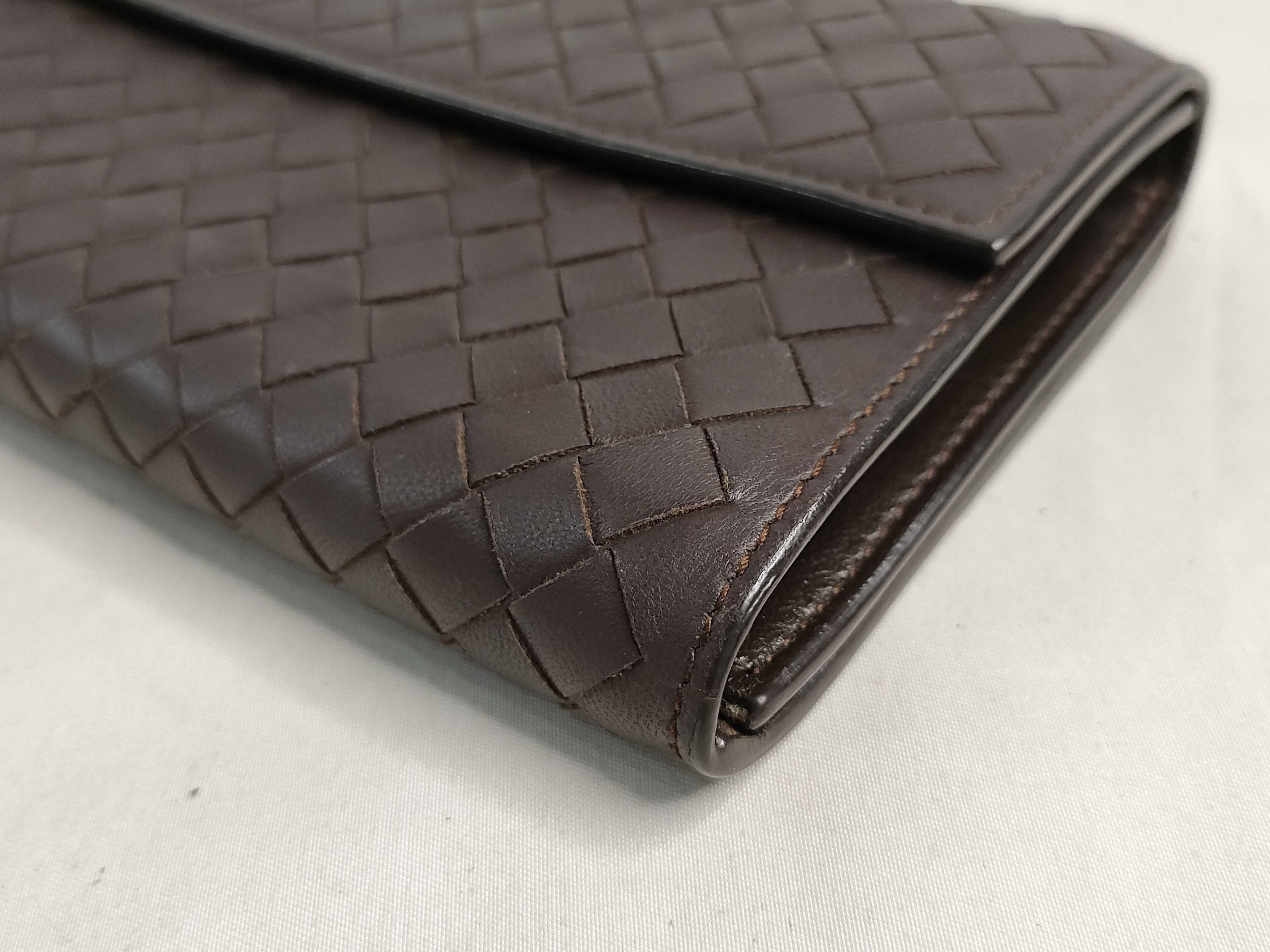 Intrecciato Long Wallet with Butterfly Print — view 3