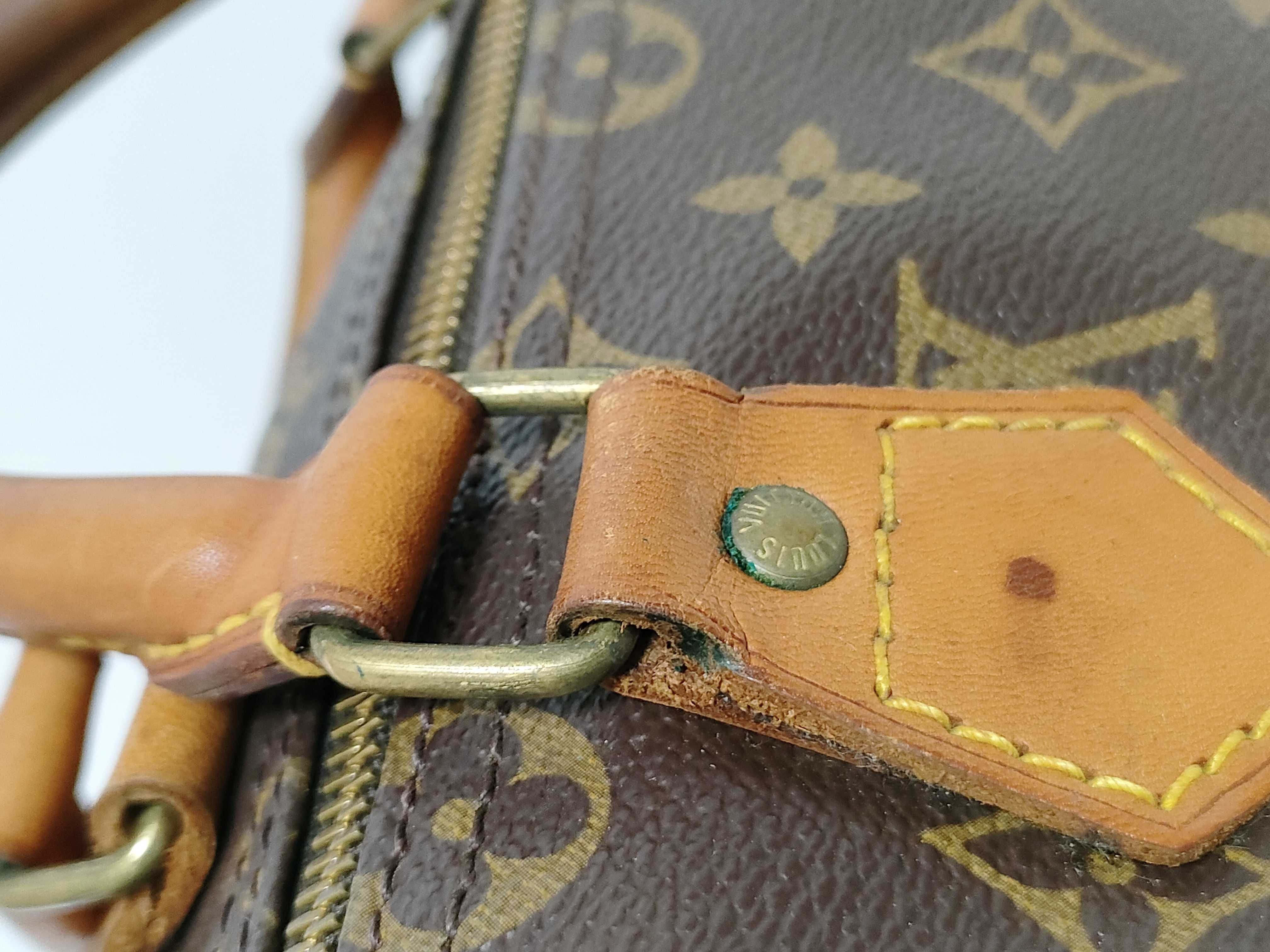Monogram Louis Vuitton Speedy 35 Handbag (L-3) — view 5