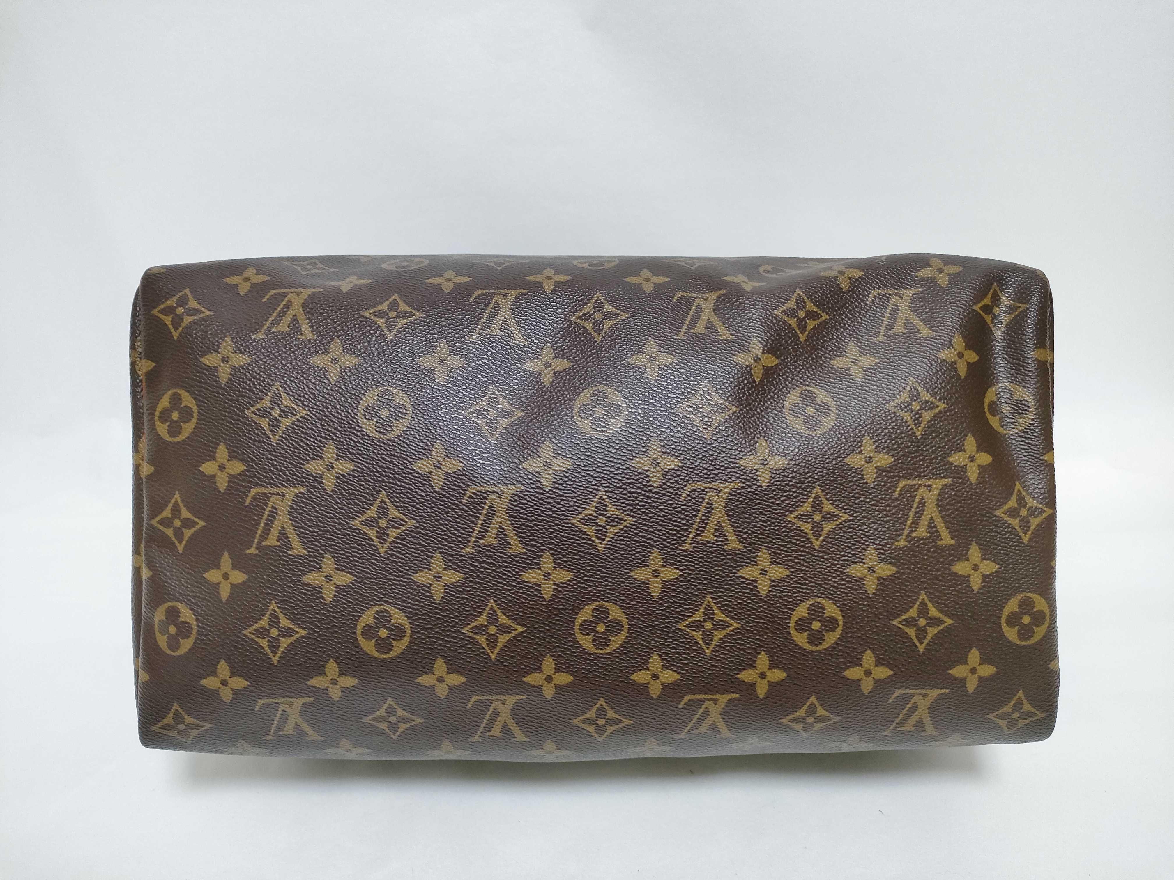 Monogram Louis Vuitton Speedy 35 Handbag (L-3) — view 8