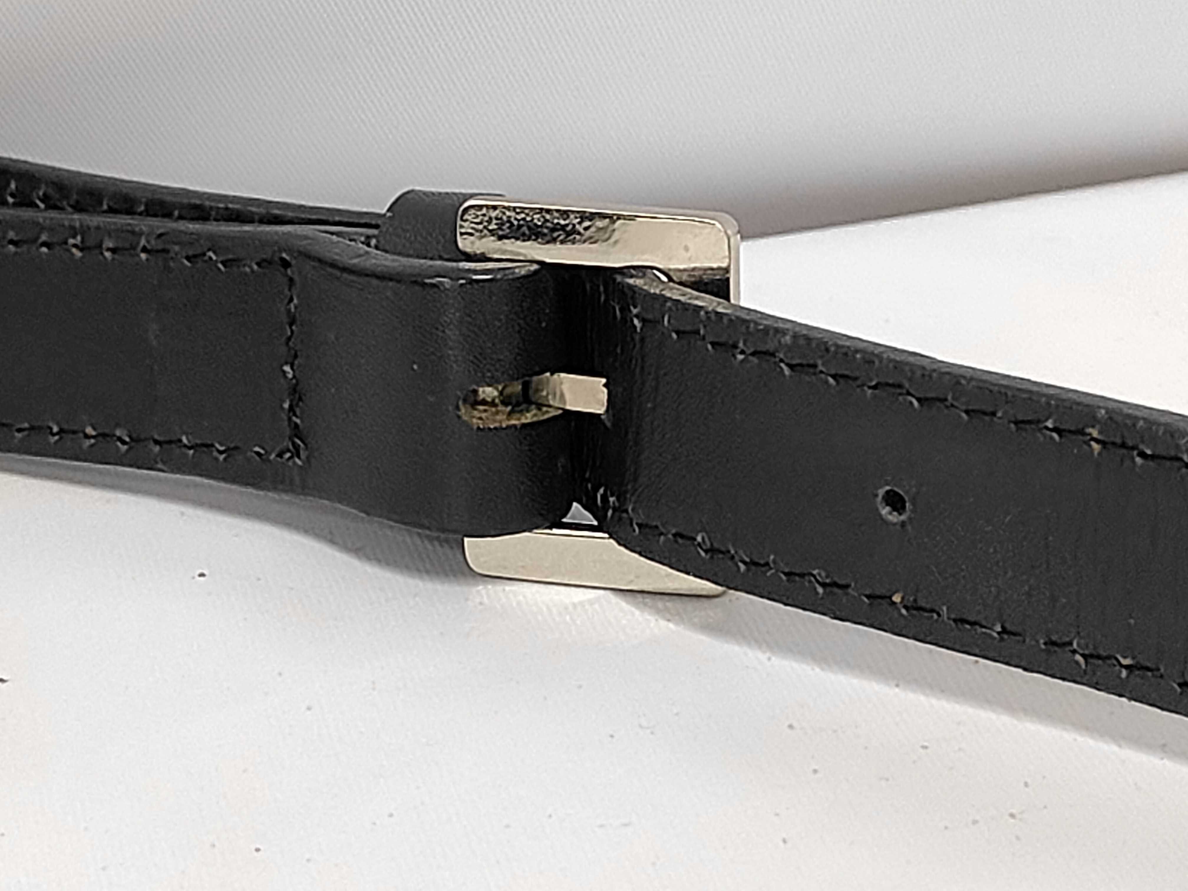 Check Leather Canvas Shoulder Bag — view 6