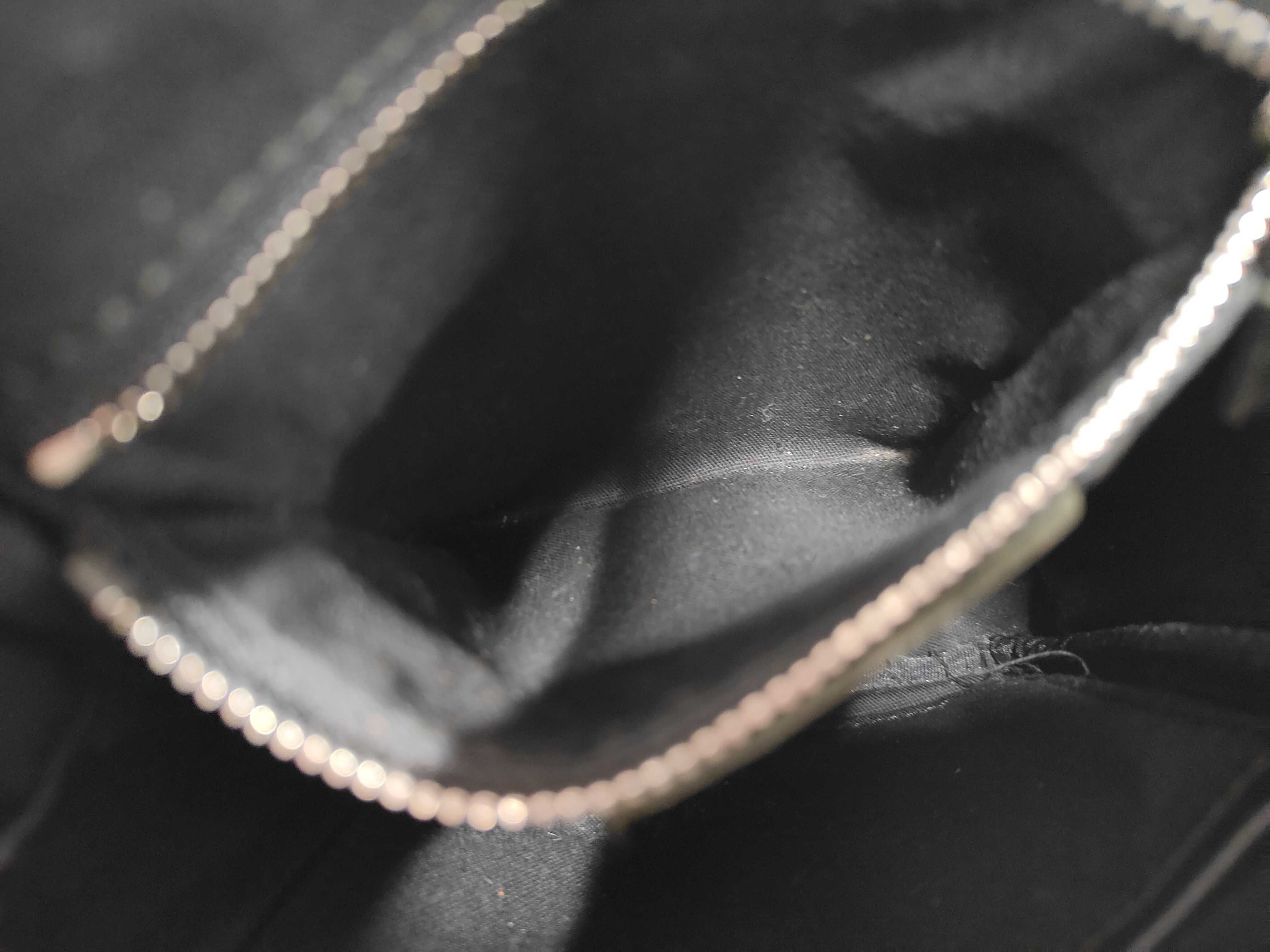 Check Leather Canvas Shoulder Bag — view 9