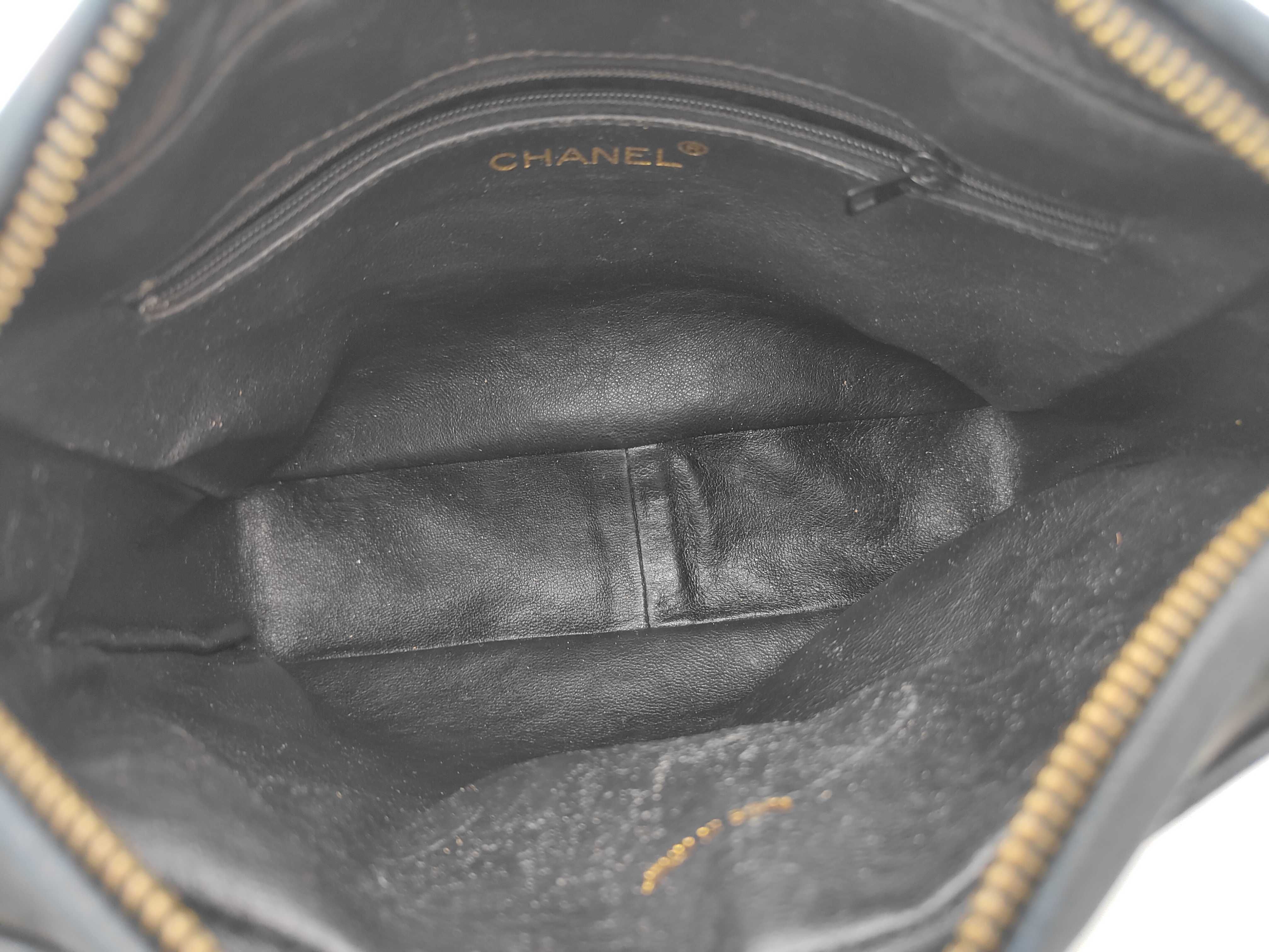 Lambskin Fringe Black Shoulder Bag — view 8