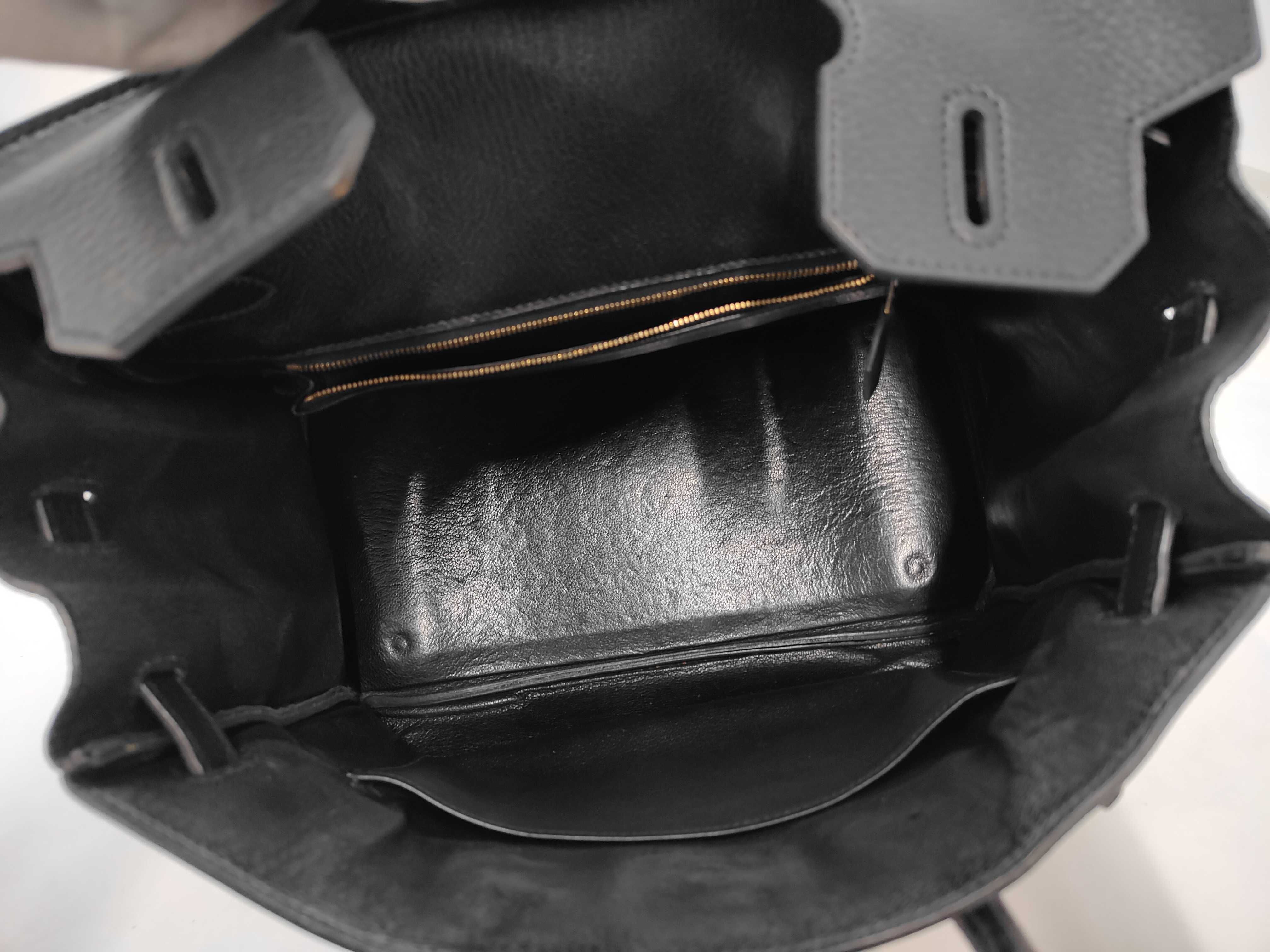 Birkin 30 Ardennes Black G Stamp Handbag — view 9