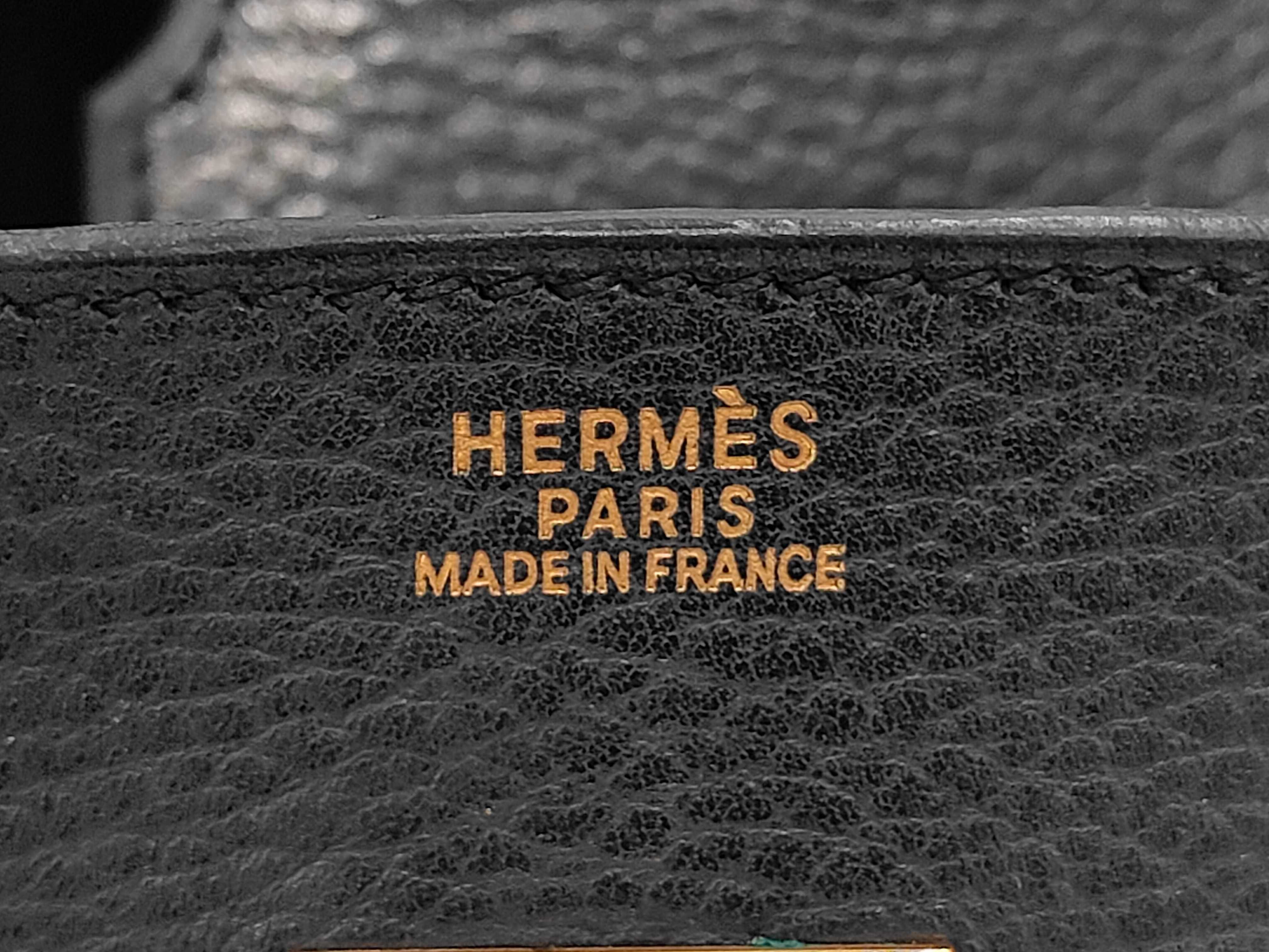 Birkin 30 Ardennes Black G Stamp Handbag — view 10