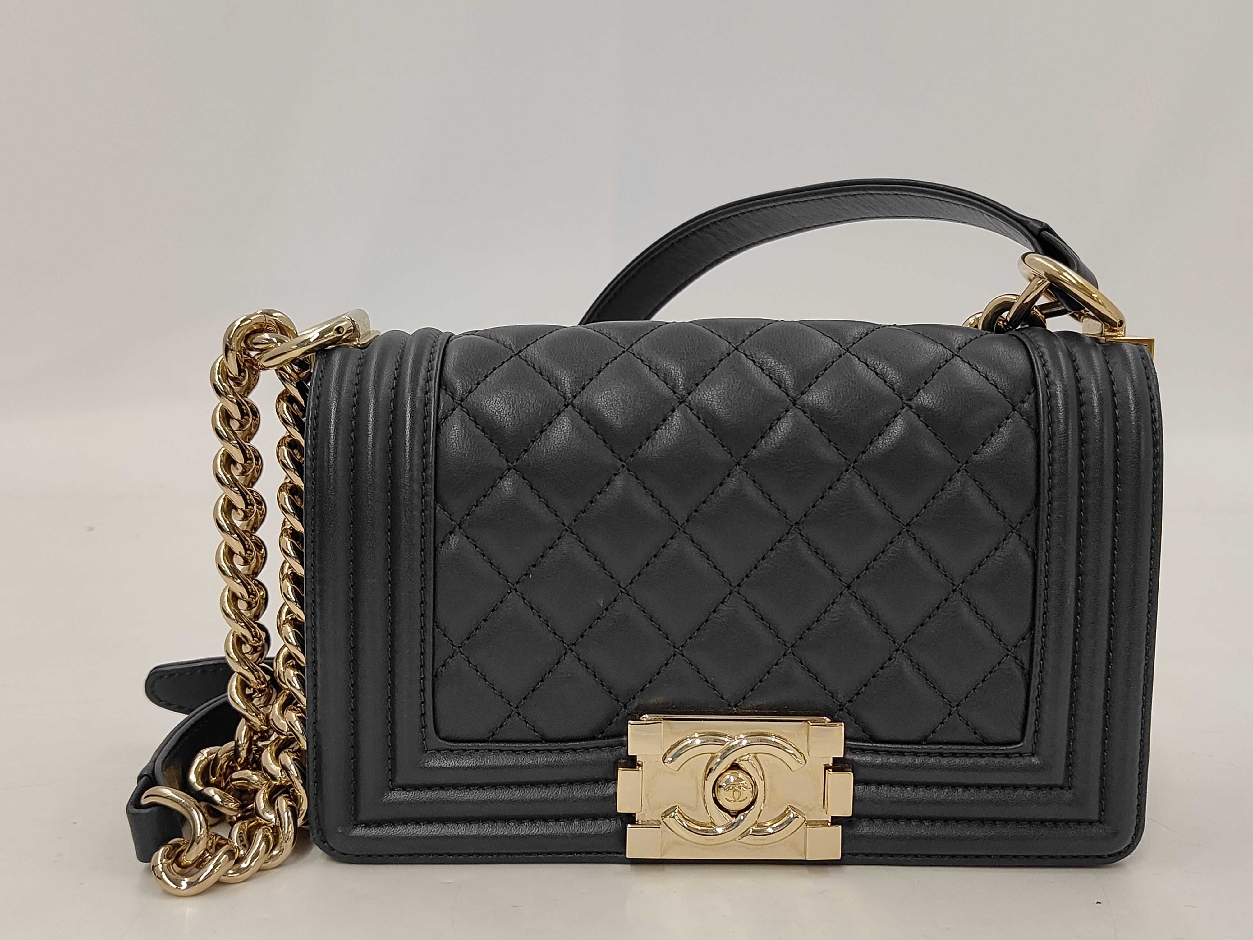 Boy Chanel 20 Lambskin Shoulder Bag