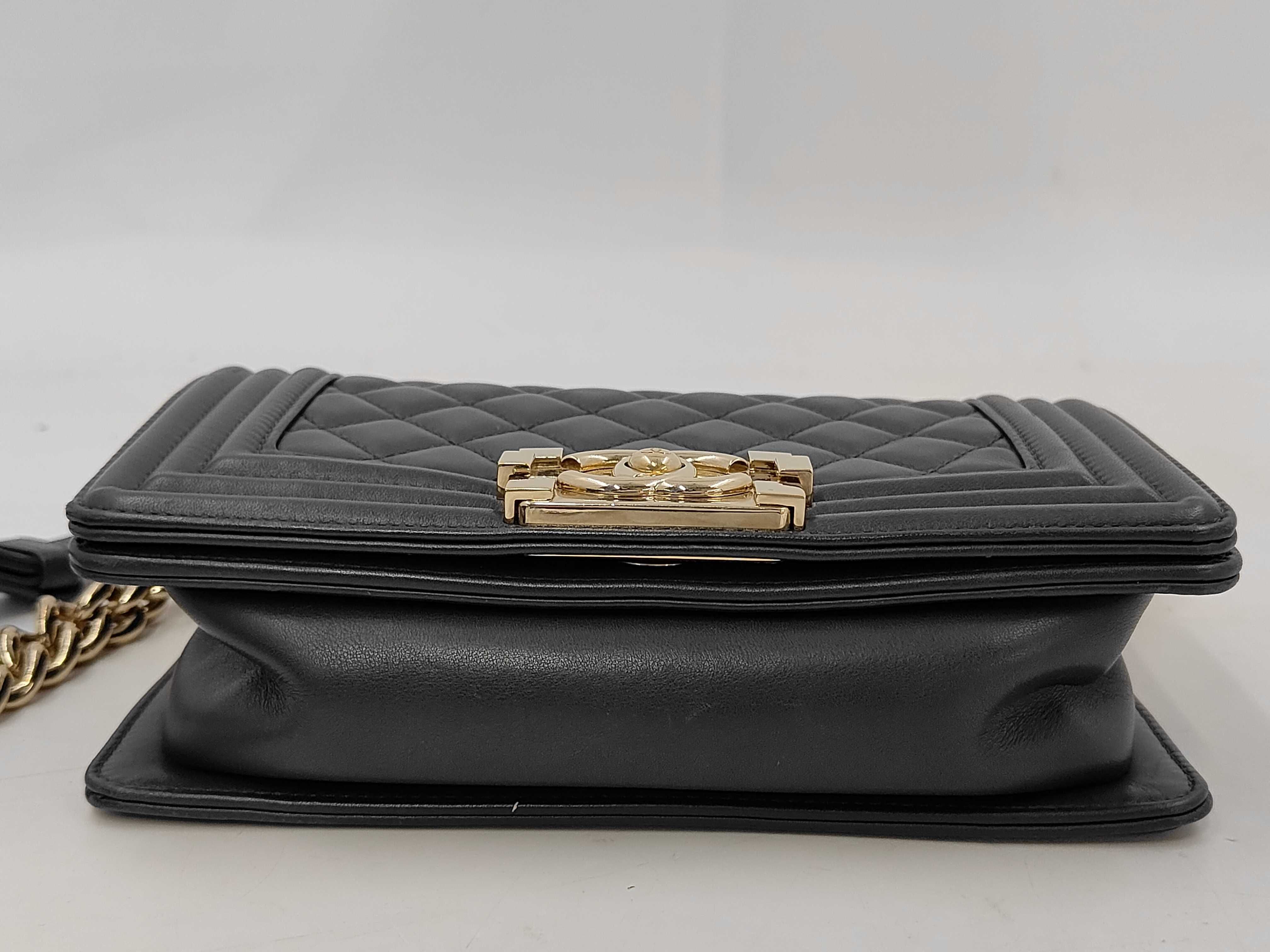 Boy Chanel 20 Lambskin Shoulder Bag — view 4