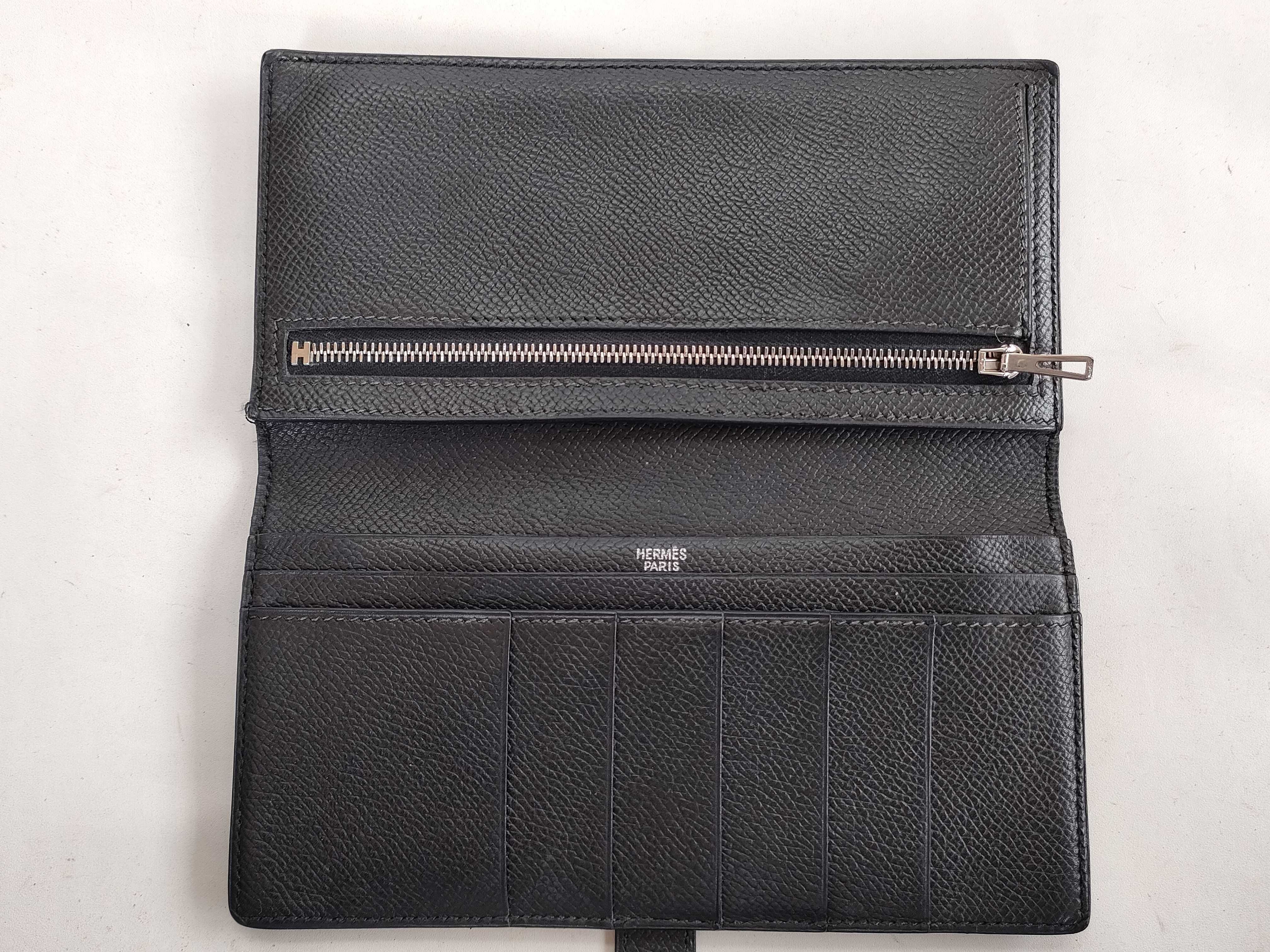 Bearn Leather Long Wallet J Stamp Wallet — view 11