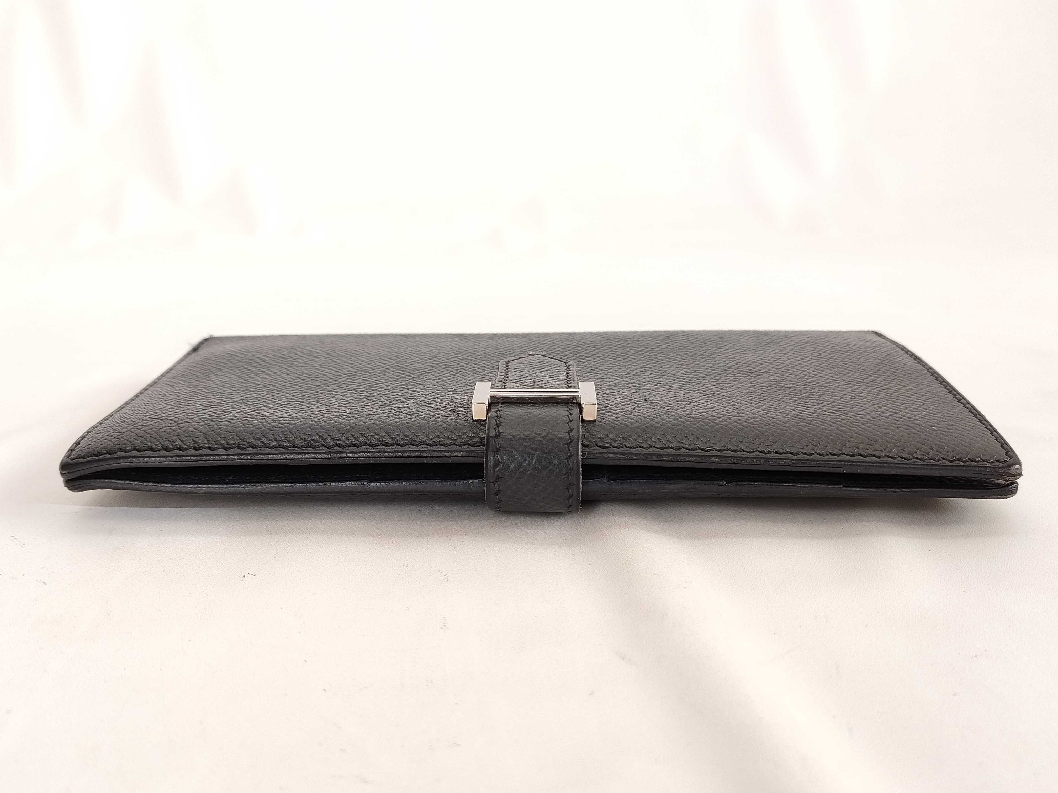 Bearn Leather Long Wallet J Stamp Wallet — view 3