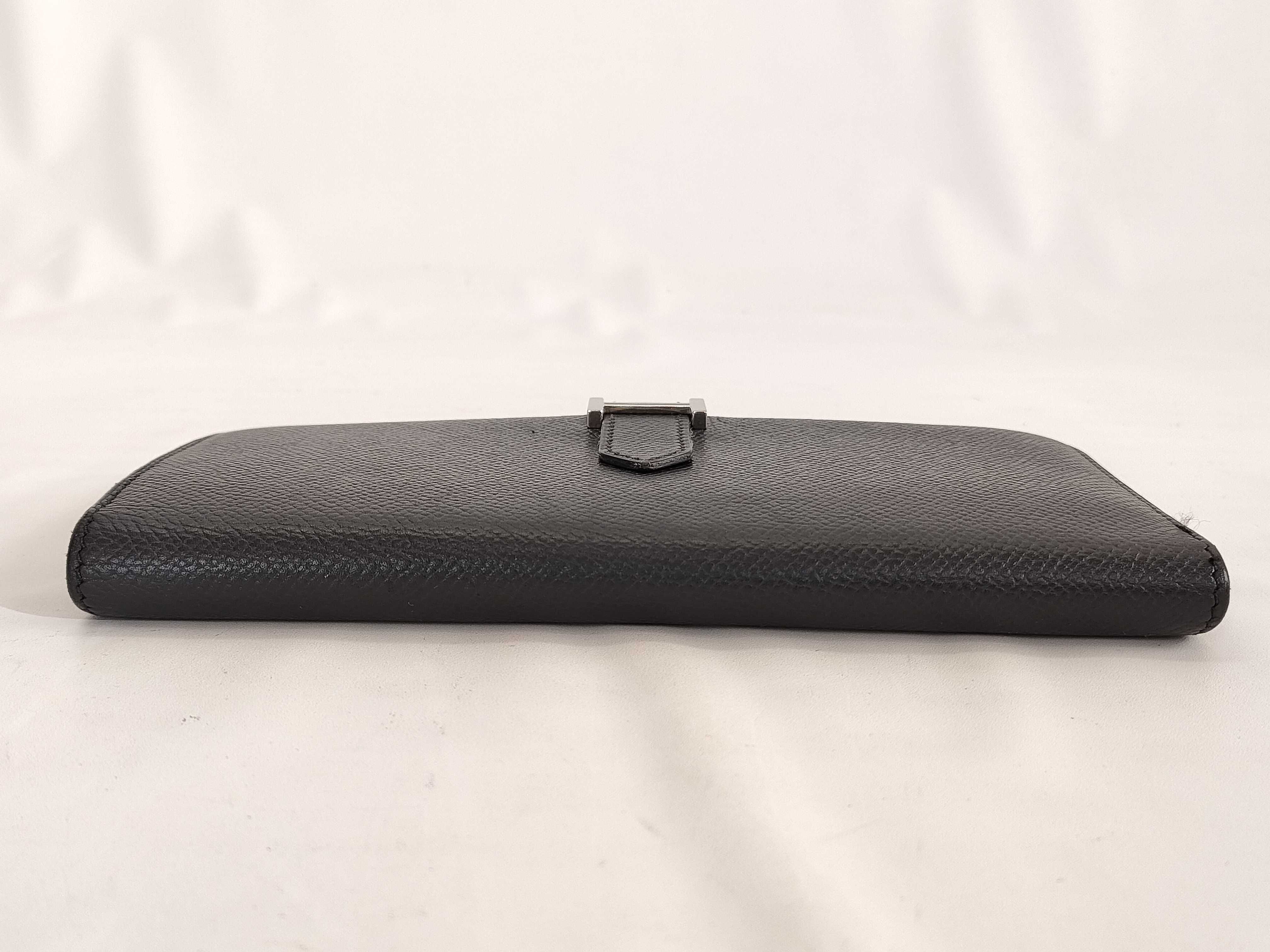 Bearn Leather Long Wallet J Stamp Wallet — view 6