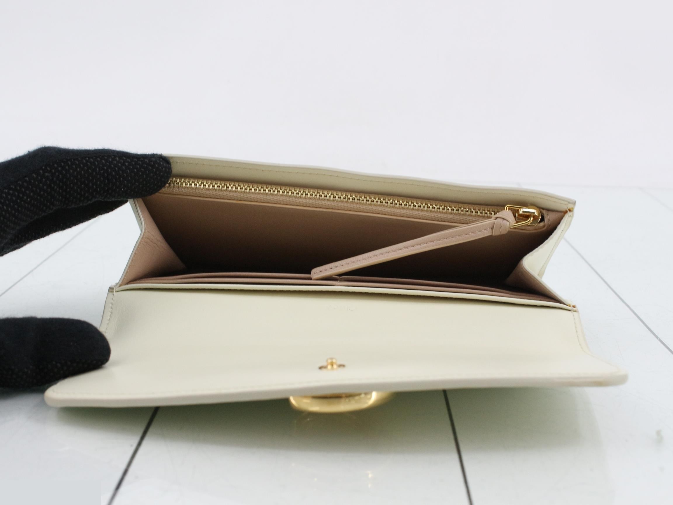 Logo long wallet, white — view 4