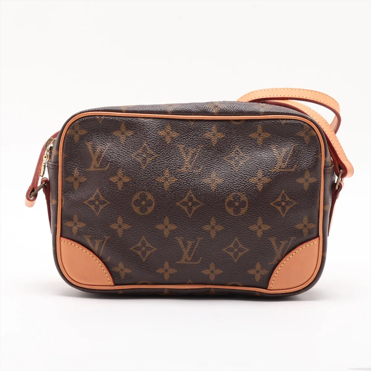Monogram Trocadero 24 M51276, serial number unclear, brown, interior repaired, various parts of the vachetta leather repaired by aftermarket parts. — view 2
